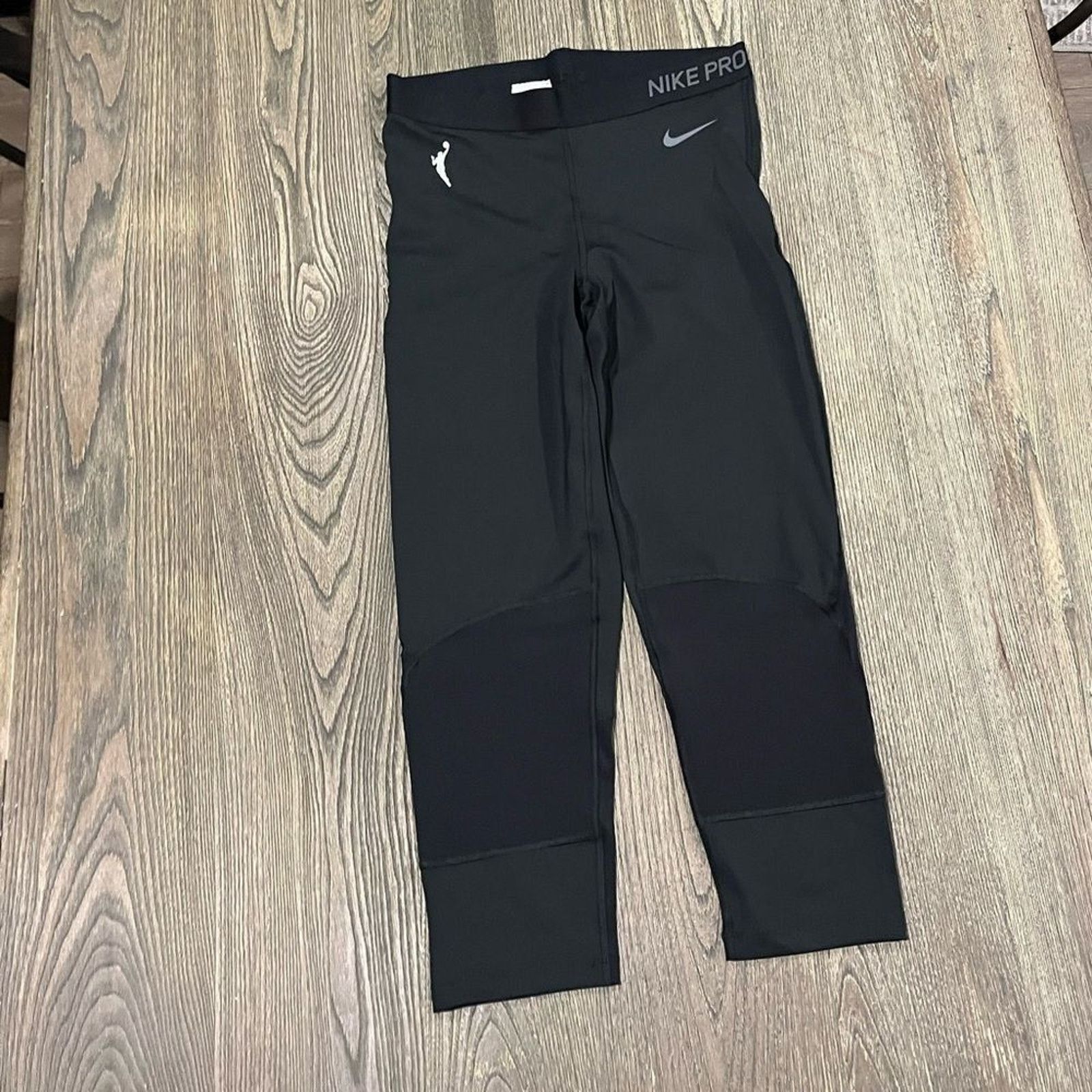 Nike Nike Pro Dri-Fit WNBA Womens Official Issued Tights Size L Size 29" - 1 Thumbnail