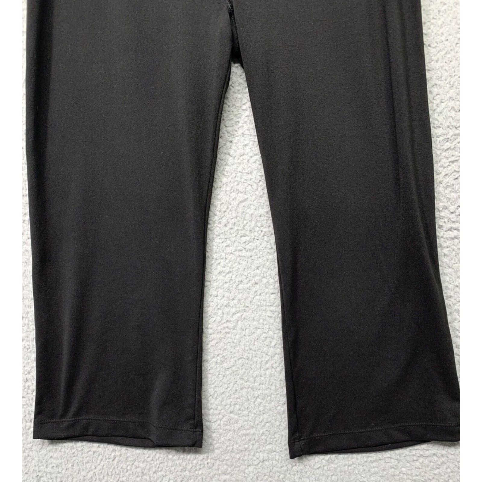 Bally Bally Total Fitness Pants Women’s Small Yoga Athletic Stretch Black Blue Capri Size 28" / US 6 / IT 42 - 3 Thumbnail
