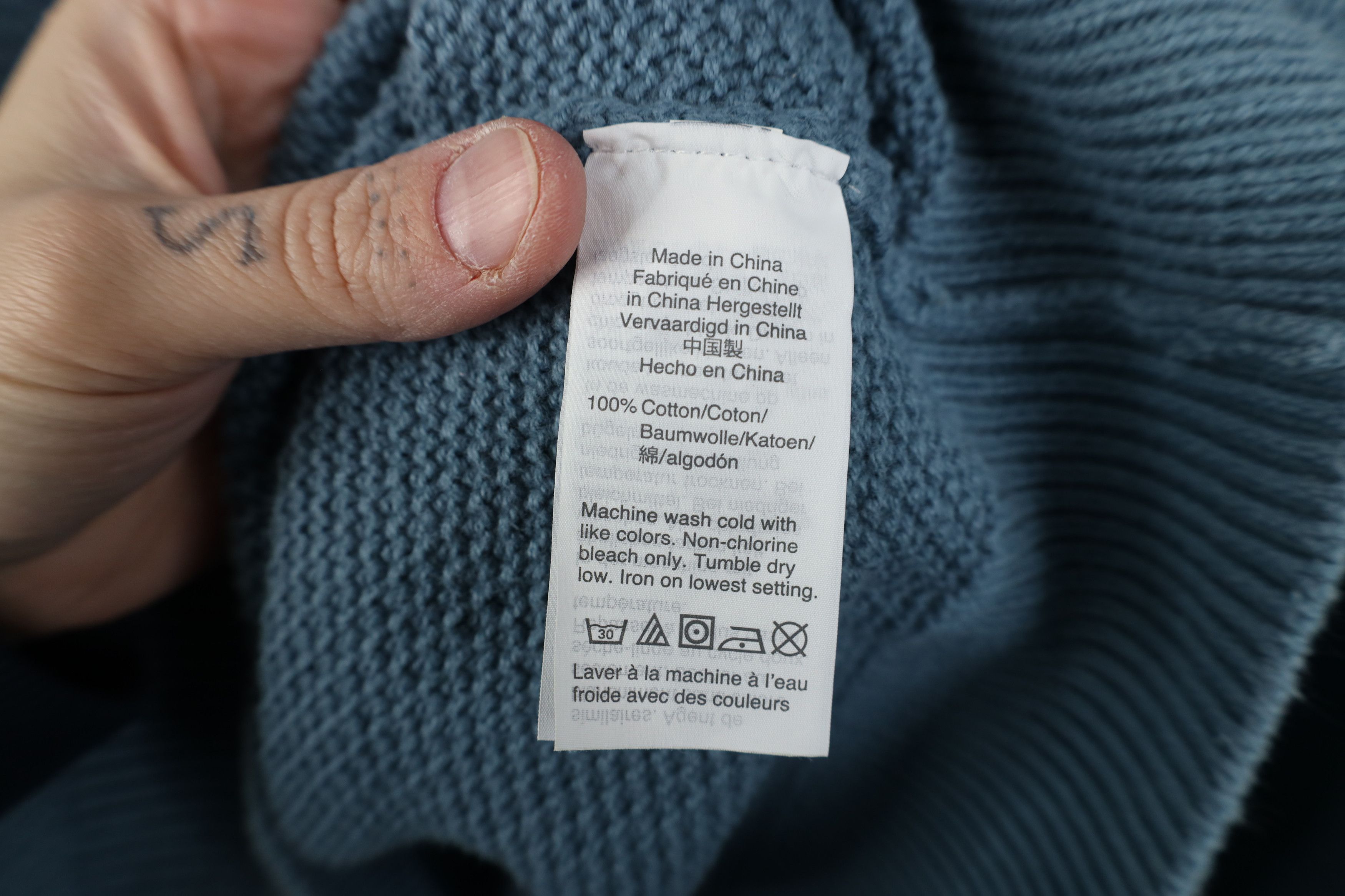 J.Crew Vintage Y2K J Crew Cotton Thermal Knit Crewneck Sweater Size US M / EU 48-50 / 2 - 8 Thumbnail