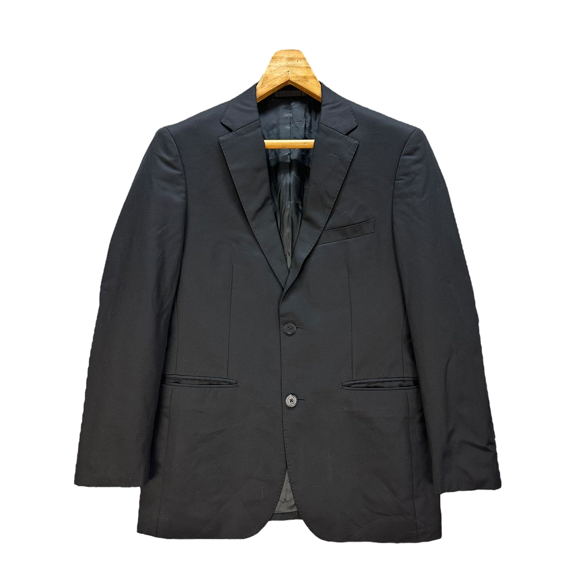 Burberry BURBERRY BLACK LABEL Wool Suit Jacket 36L #A63-1521 Size 36R - 1 Thumbnail