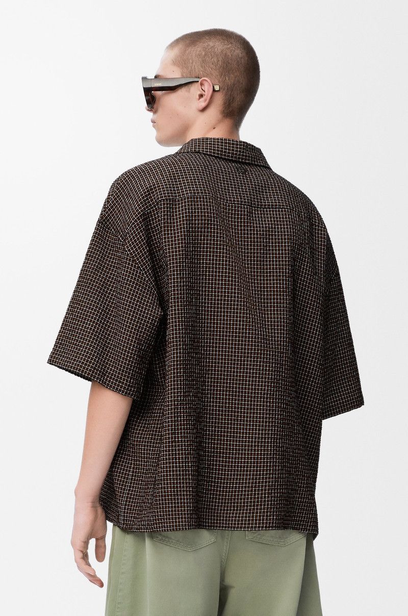 Loewe o1w1db10426 T-shirt in Brown Size US L / EU 52-54 / 3 - 3 Thumbnail