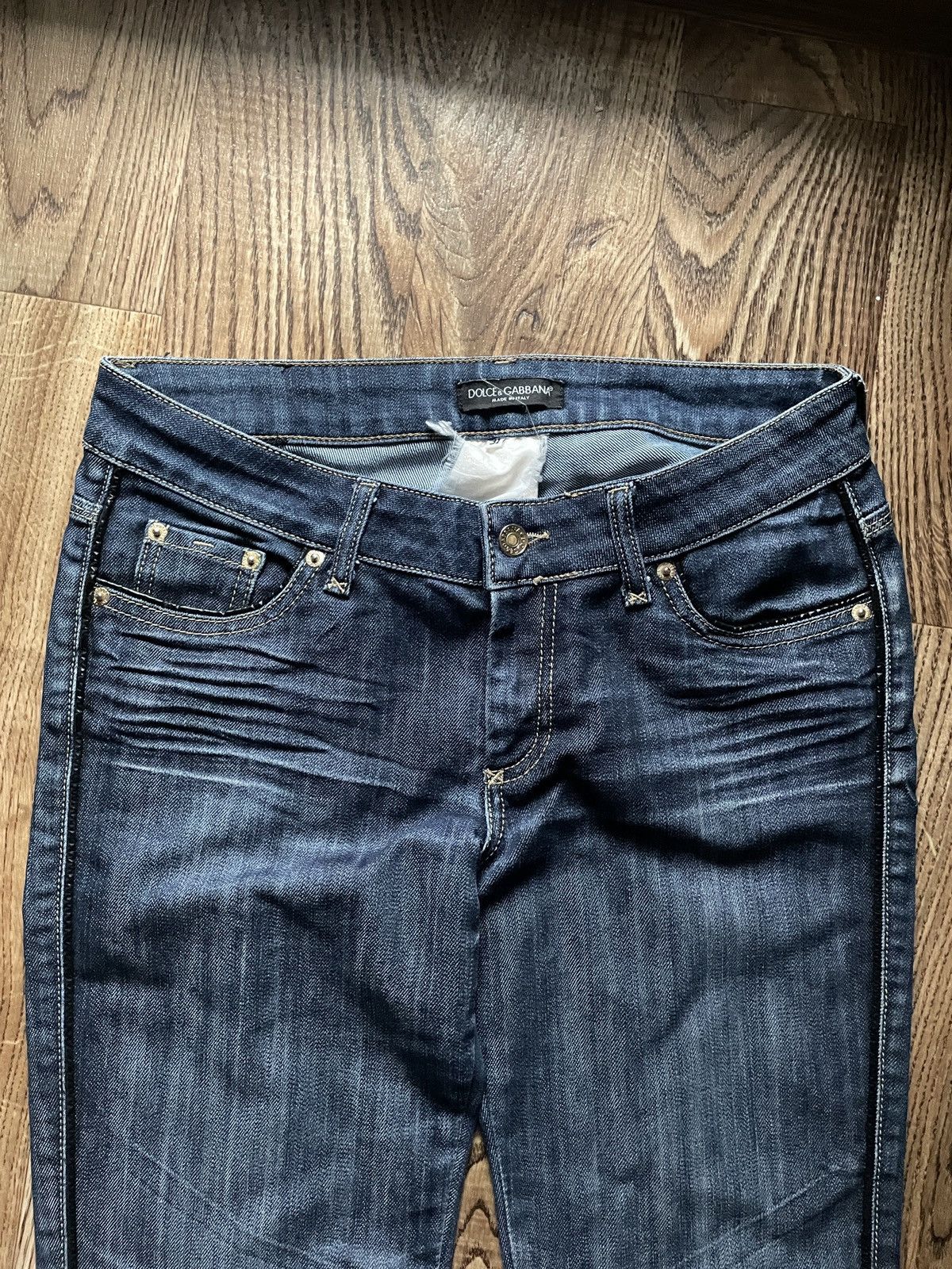 Dolce & Gabbana Vintage Dolce&Gabbana Baggy Jeans Y2K 31 Size US 31 - 2 Thumbnail