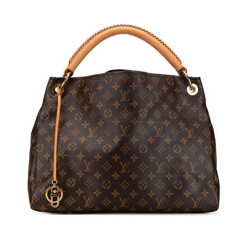 Louis Vuitton Louis Vuitton Louis Vuitton Artsy MM Shoulder Bag Brown PVC Leather Canvas Shoulder Bag M40249 in Very Good Condition Size ONE SIZE - 1 Thumbnail