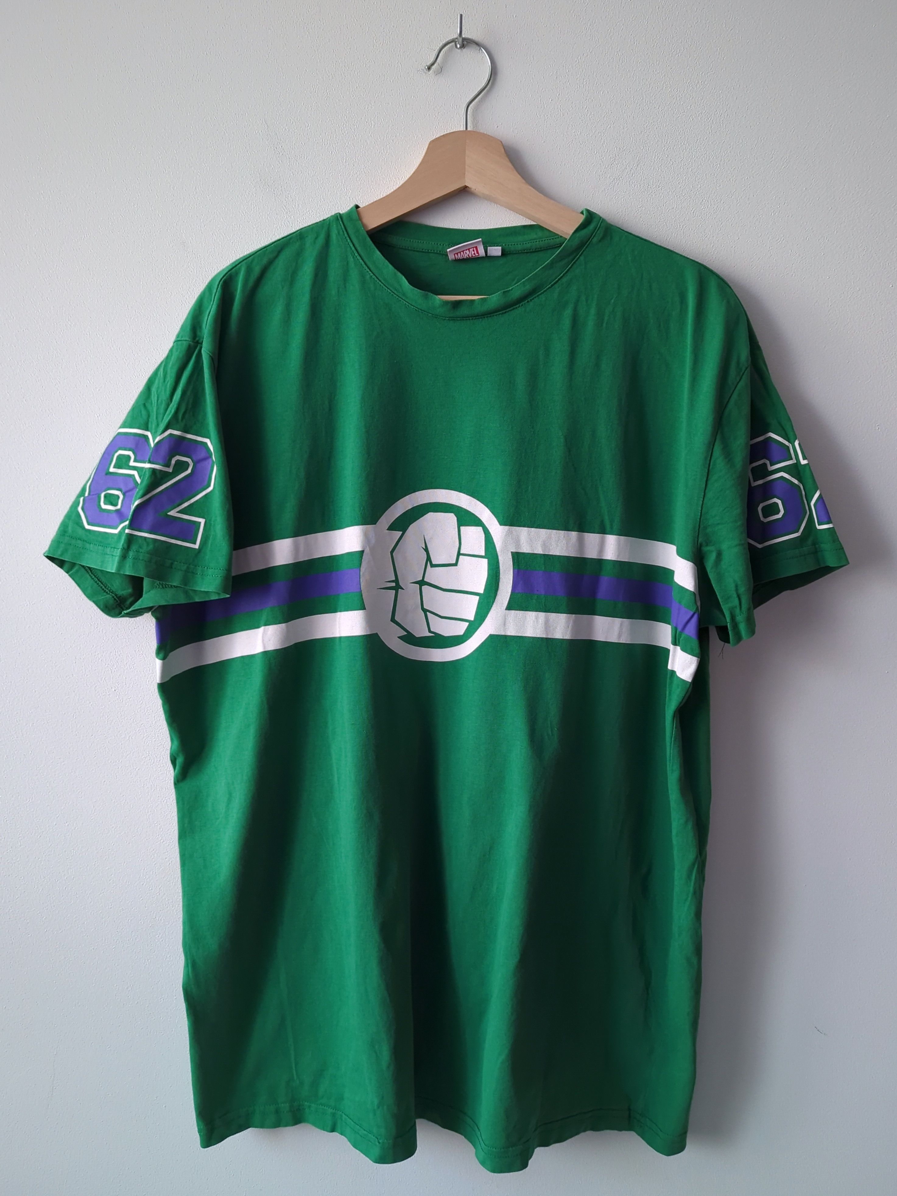 Marvel Comics Marvel Hulk Green T-shirt Fist XXL Comics Size US XXL / EU 58 / 5 - 1 Thumbnail