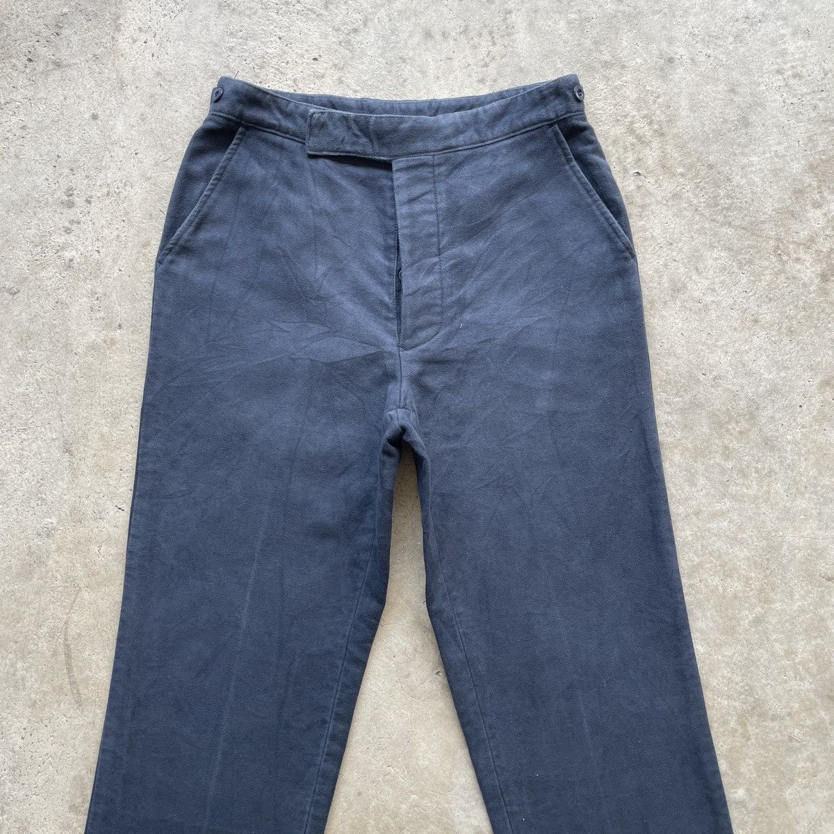 Hackett Vintage Hackett Faded Trousers Casual Pants Fly Button W28 Size US 28 / EU 44 - 3 Thumbnail