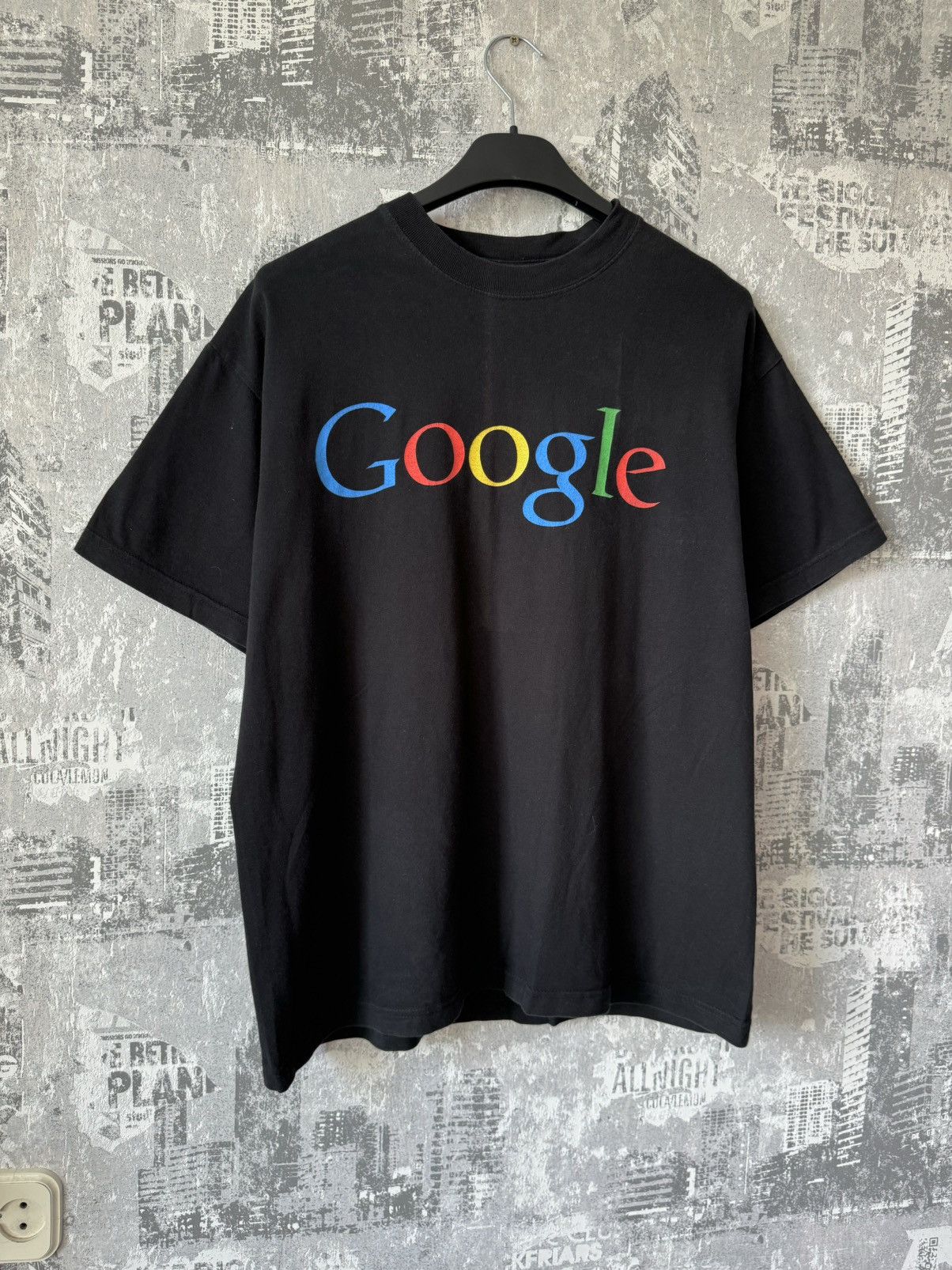 Apple Vintage 90s Google T-Shirt Size US M / EU 48-50 / 2 - 2 Thumbnail
