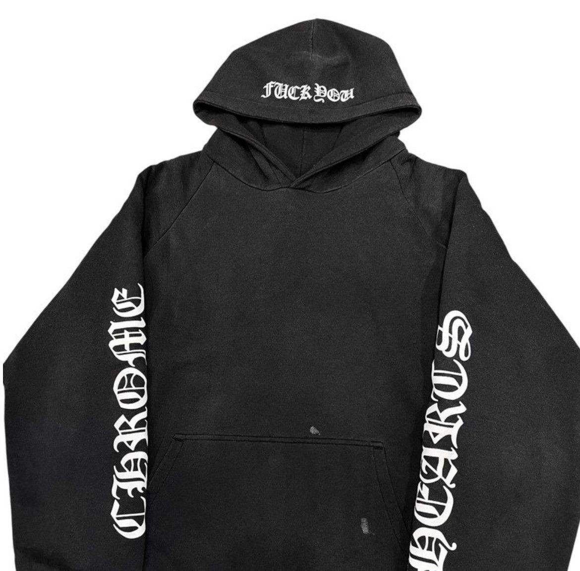 Chrome Hearts 90s Vintage chrome hearts fuck you hoodie size M Size US M / EU 48-50 / 2 - 3 Thumbnail