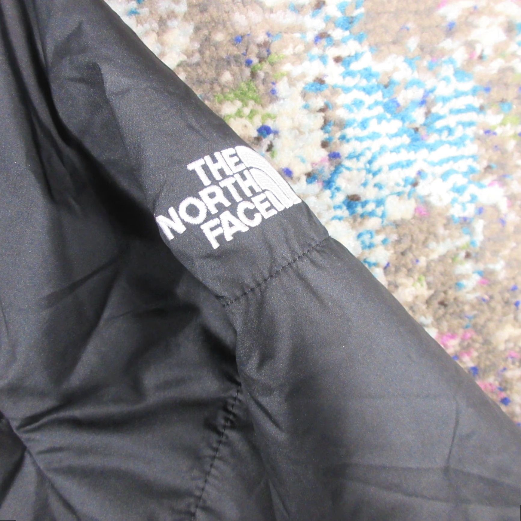 The North Face The North Face Puffer Jacket Women M Solid Black High Neck Zip Regular Long Sleeve Embroidered Logo Zipper - Fall Spring Winter Casual Travel Workwear Size M / US 6-8 / IT 42-44 - 6 Thumbnail
