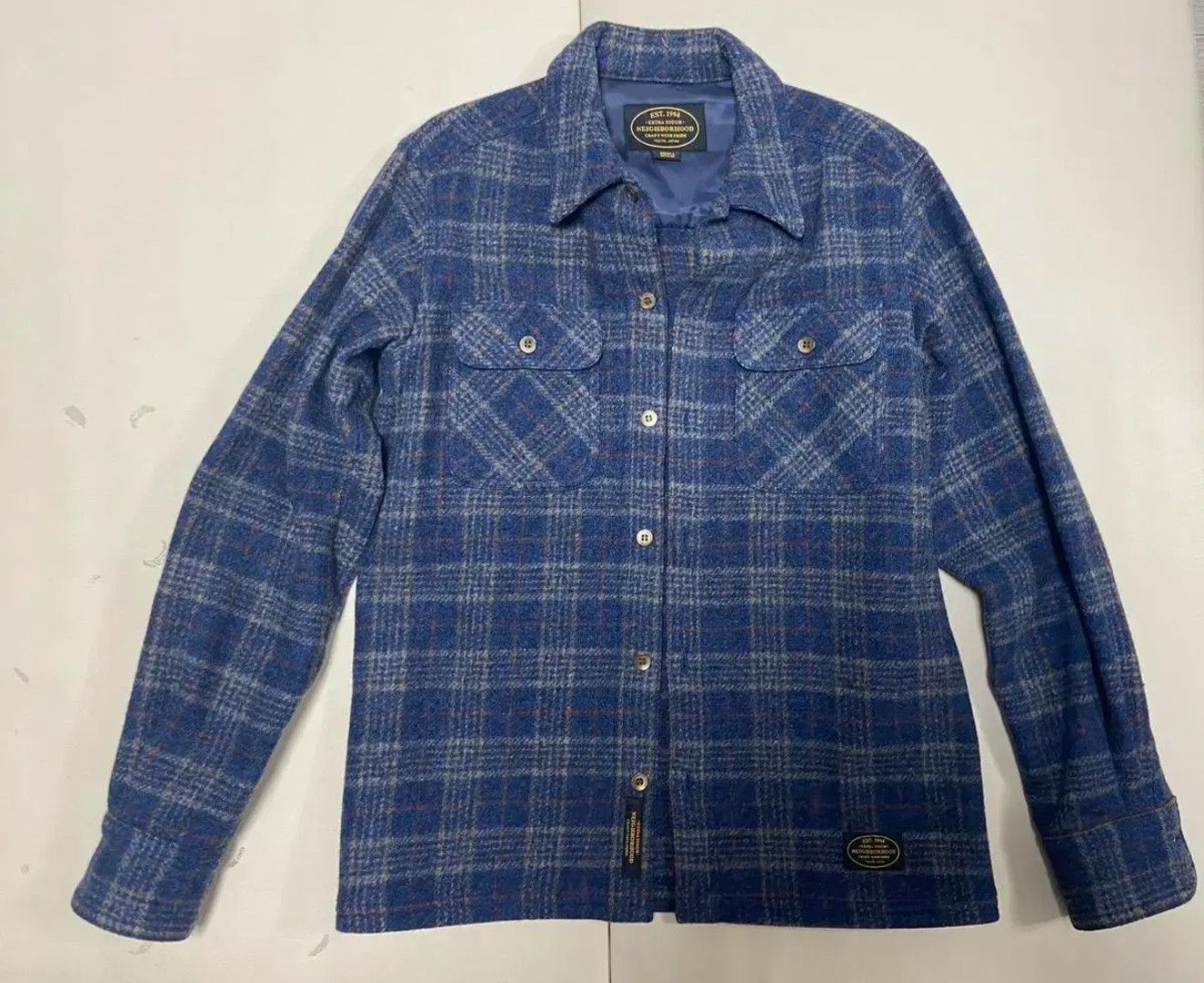 Neighborhood Neighborhood Plaid Heavy Wool Shirt Size US S / EU 44-46 / 1 - 1 Thumbnail