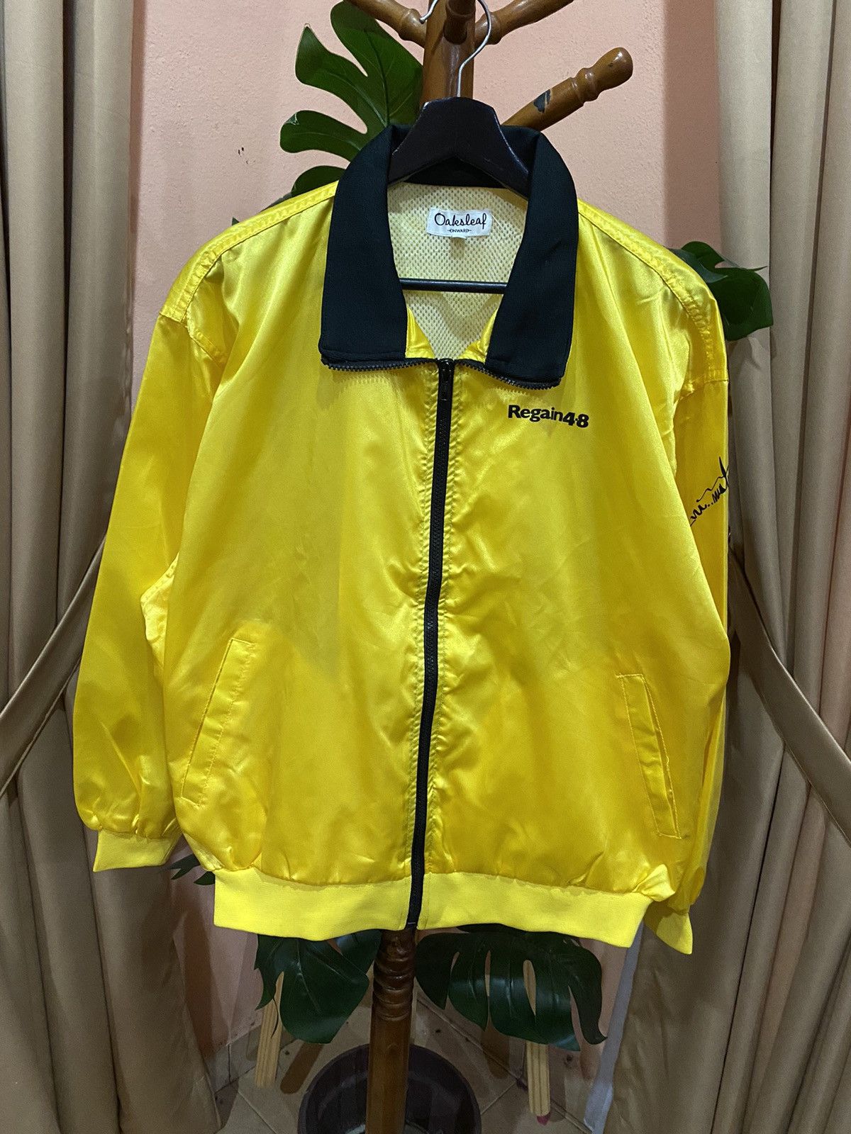 Vintage VINTAGE 90S REGAIN BASEBALL NYLON JACKET Size US L / EU 52-54 / 3 - 2 Thumbnail