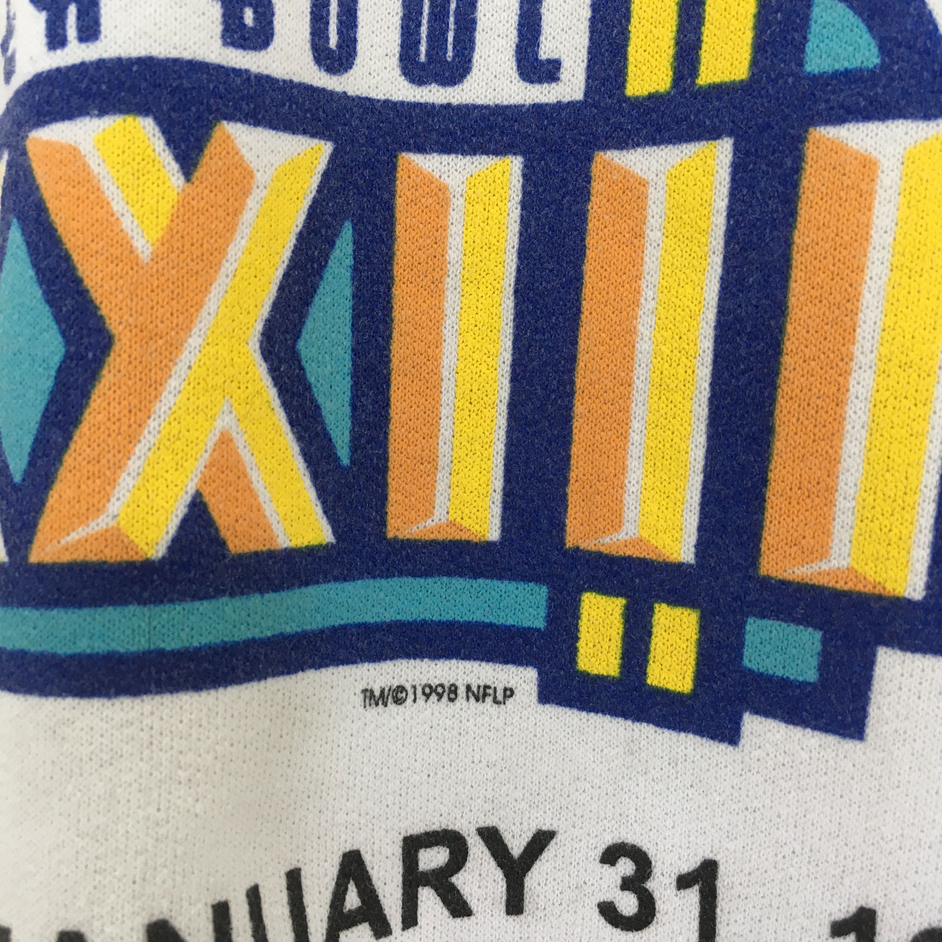 NFL × Vintage VINTAGE SUPERBOWL XXXII BRONCOS vs FALCONS SWEATSHIRT Size US M / EU 48-50 / 2 - 3 Thumbnail