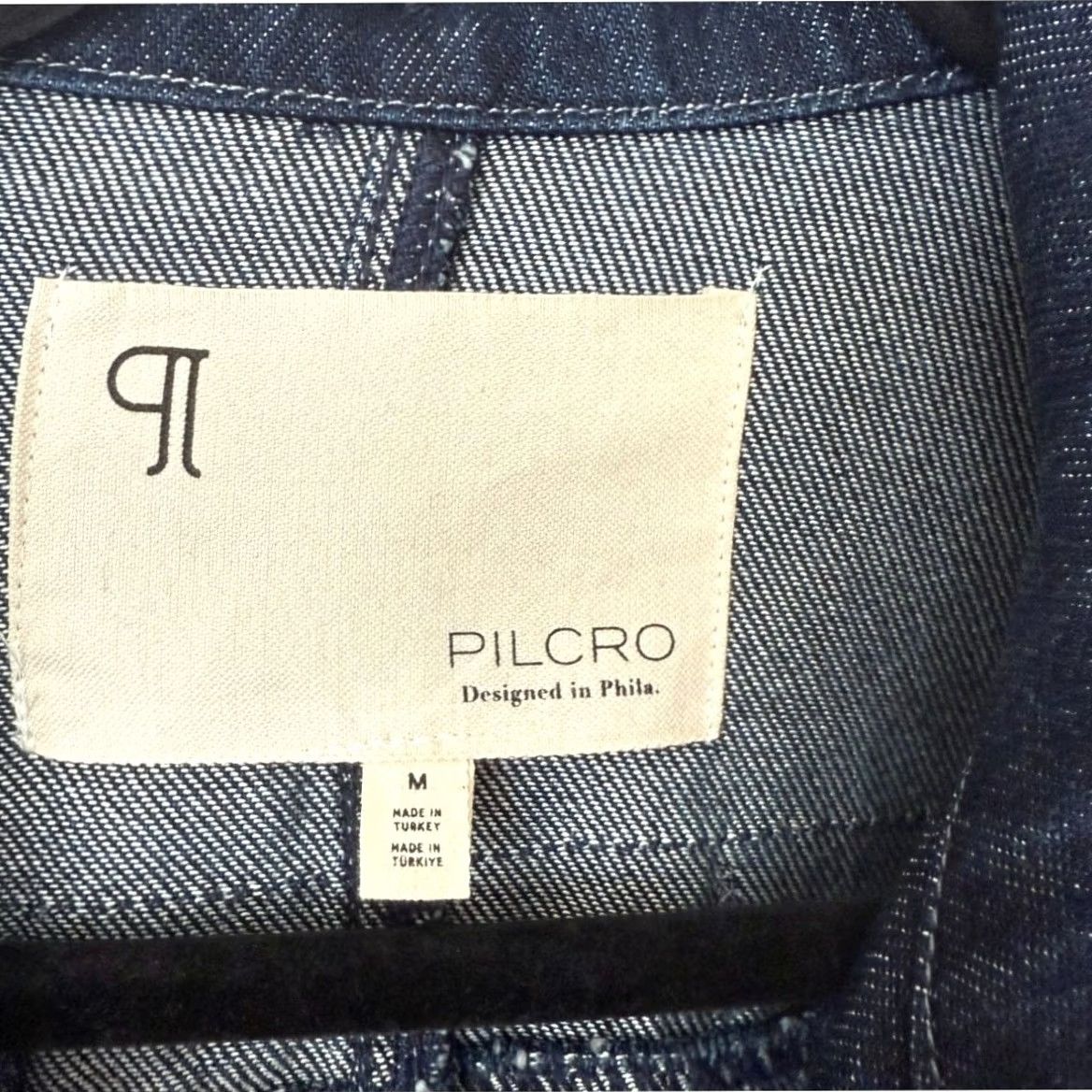 Anthropologie VINTAGE Anthropologie X Pilcro Denim Trench Coat Jacket Dolman Oversized Dark Washed M Womens Size M / US 6-8 / IT 42-44 - 7 Thumbnail