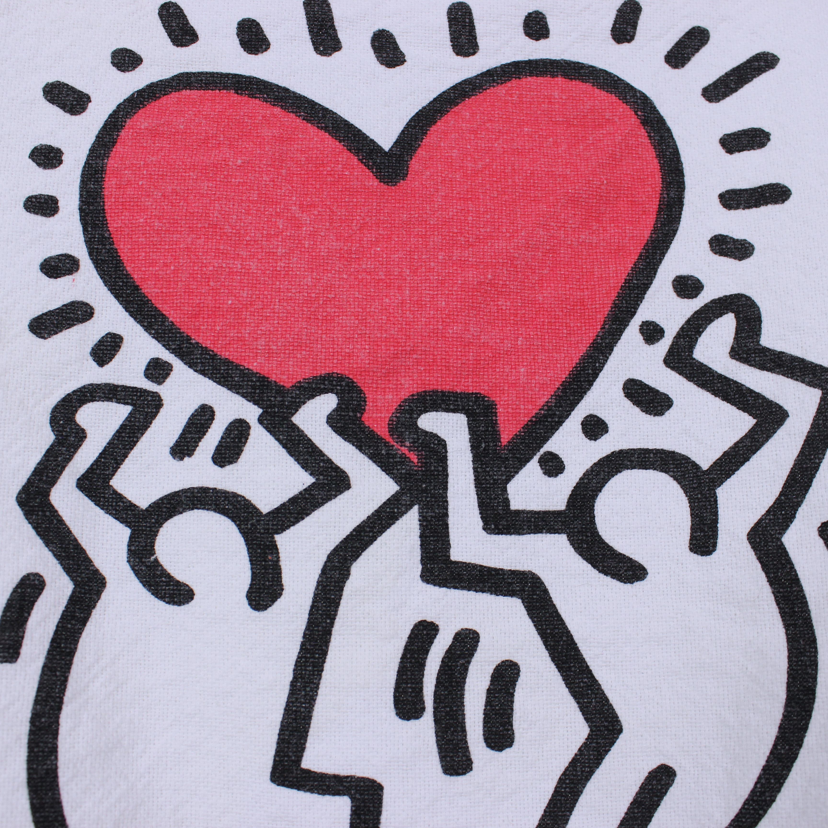 Keith Haring Keith Haring shopper bags bag small white logo Size ONE SIZE - 3 Thumbnail