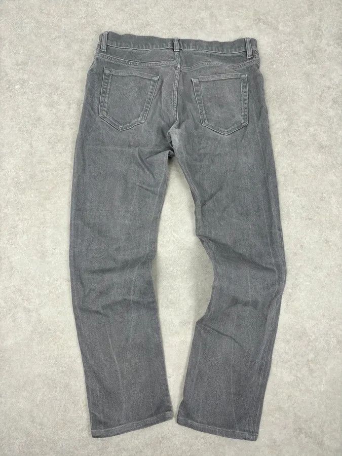 Prada SS2015 Prada Dark Grey Washed Slim Denim Jeans Size US 30 / EU 46 - 6 Thumbnail