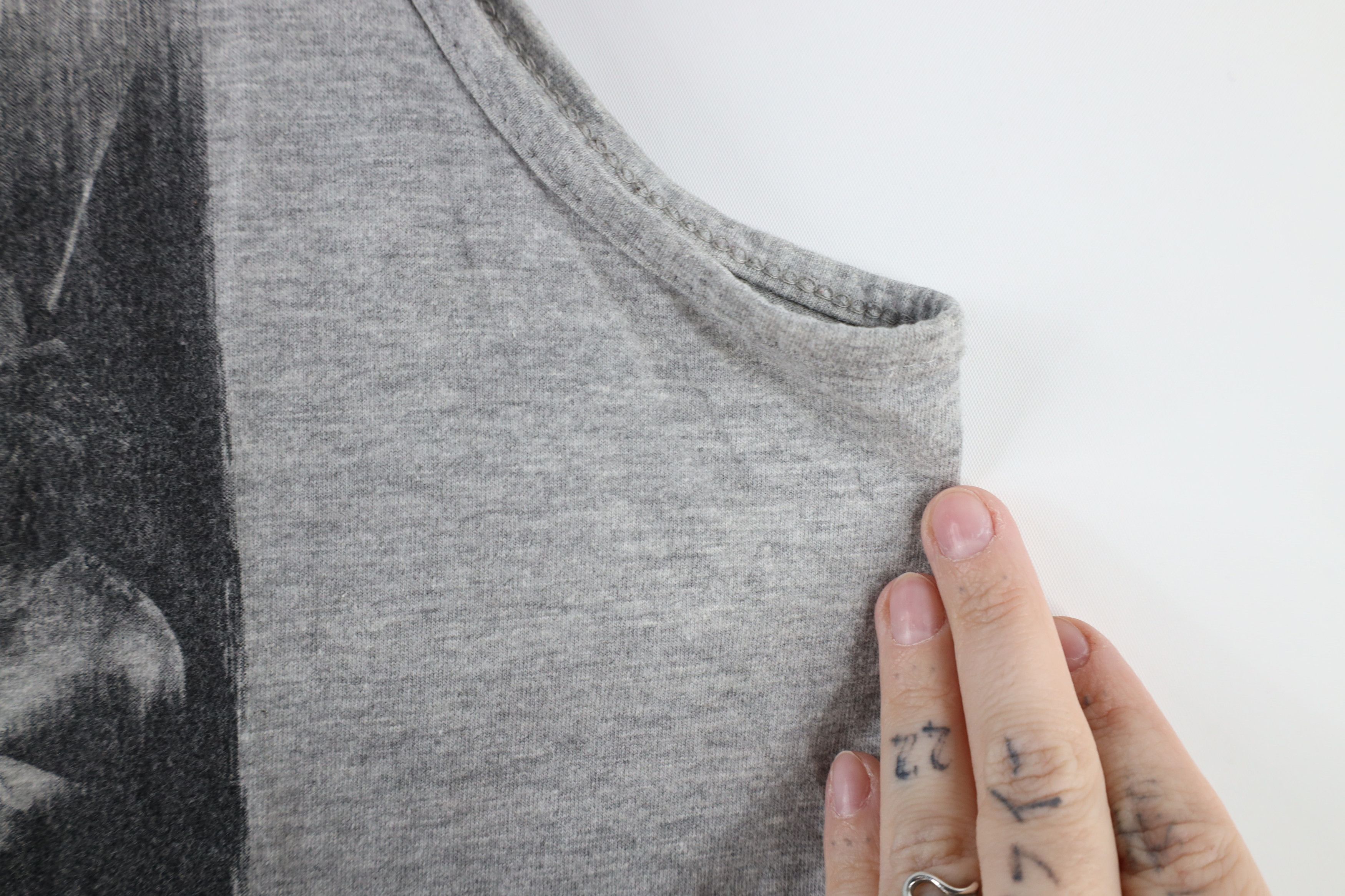Vintage Vintage Y2K Streetwear Hip Hop Legends Tank Top T-Shirt Gray Size US L / EU 52-54 / 3 - 11 Thumbnail