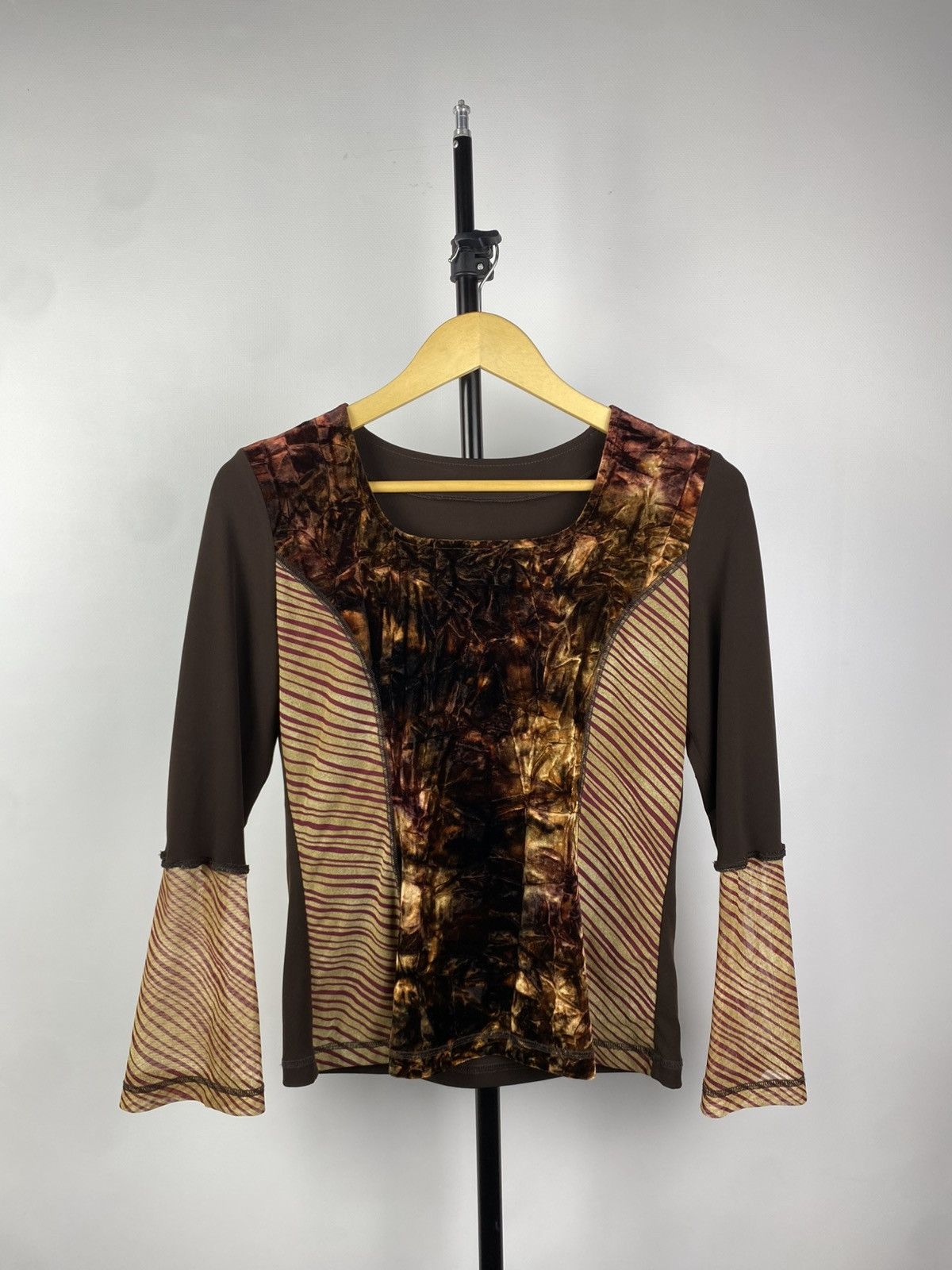 Designer × Japanese Brand × Vintage Save The Queen Jean Paul Gaultier Style Mesh Blouses Size M / US 6-8 / IT 42-44 - 1 Thumbnail
