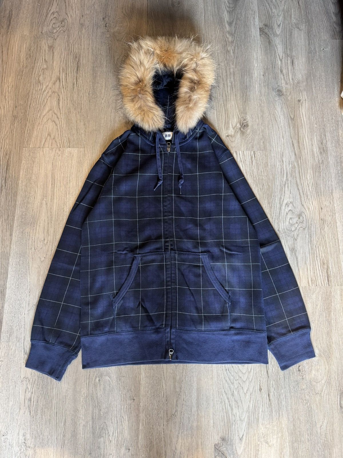 Japanese Brand JAPANESE STYLE BY UNIQLO WITH FUR ZIP HOODIE Size US L / EU 52-54 / 3 - 1 Thumbnail