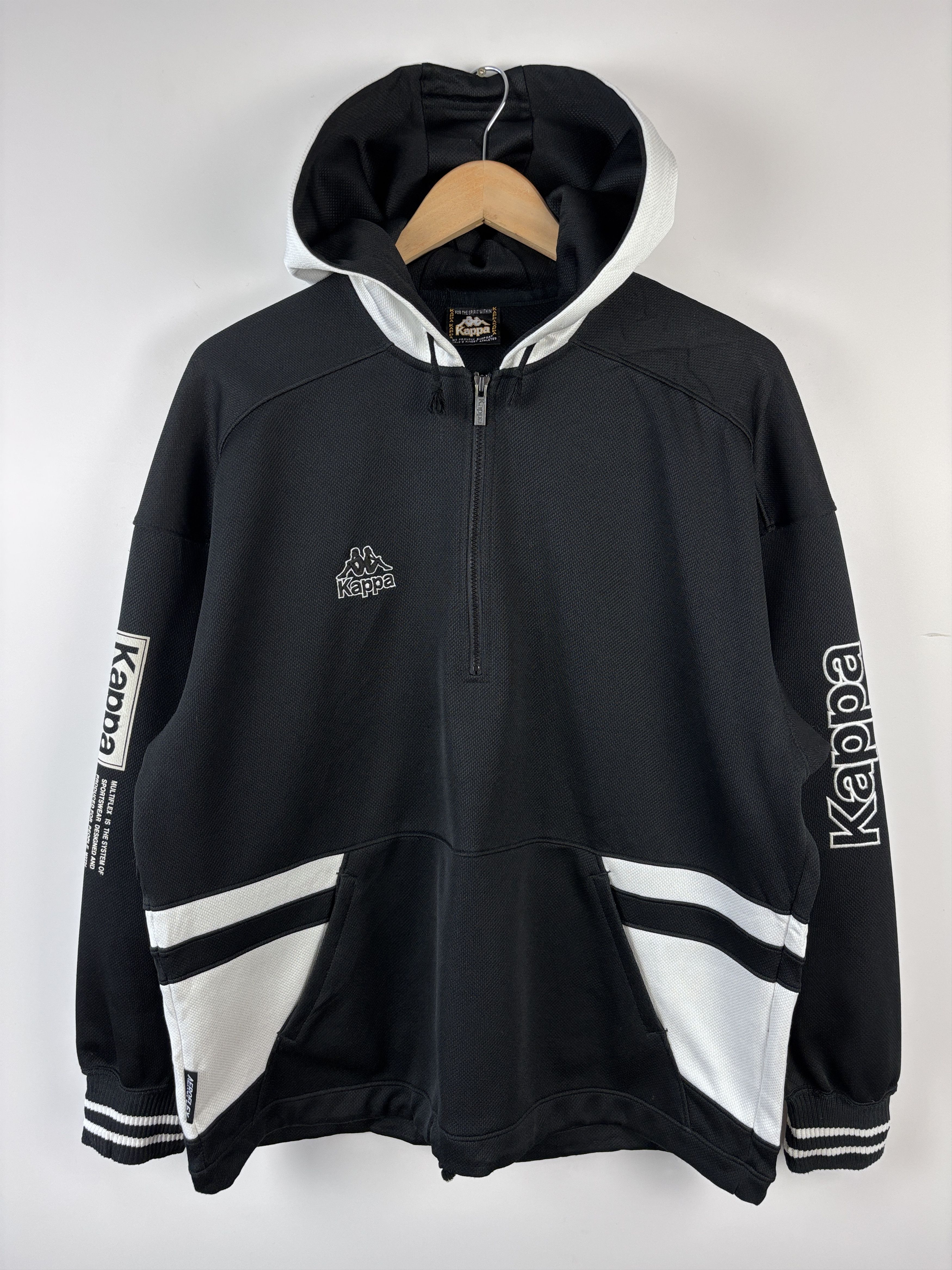 Kappa × Vintage Kappa Spirit Within Aeroflex Hoodie Made in Japan Jacket L Size US L / EU 52-54 / 3 - 2 Thumbnail