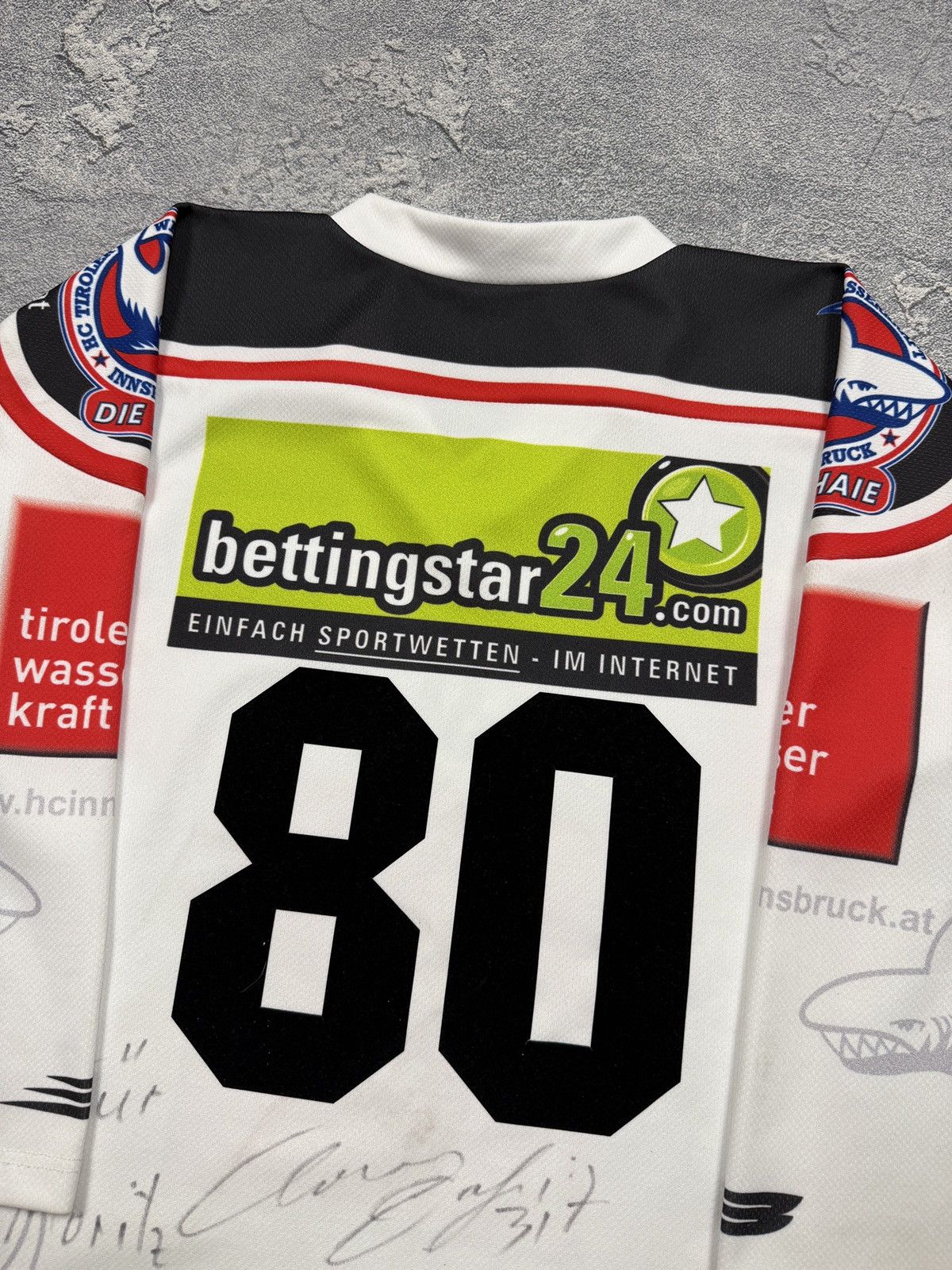 Kappa HC TWK Innsbruck Austria Jersey Hockey #80 Kappa Size US XS / EU 42 / 0 - 11 Thumbnail