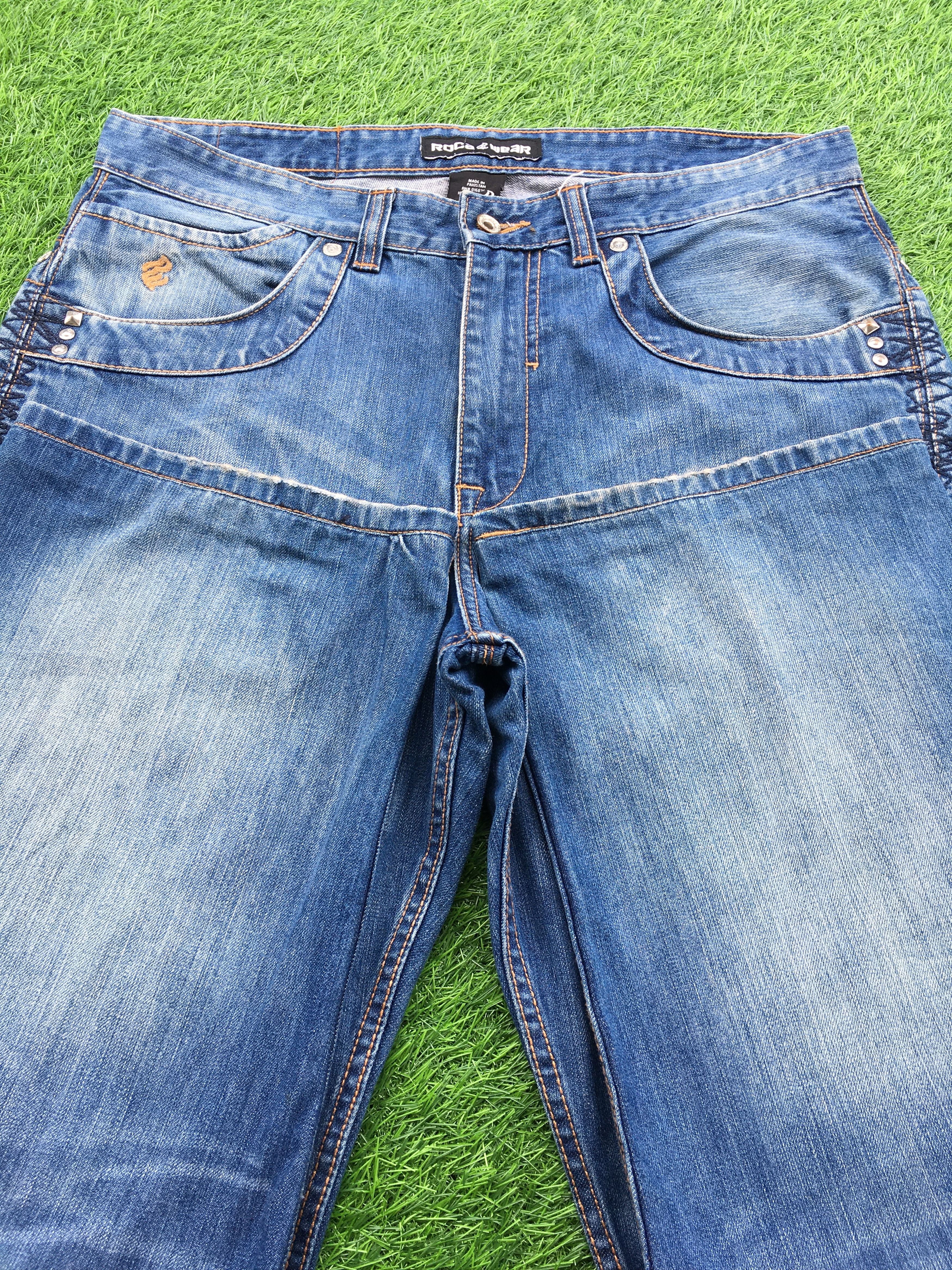 JNCO × Rocawear Roca Wear Baggy Jeans D-1038 Size US 36 / EU 52 - 5 Thumbnail