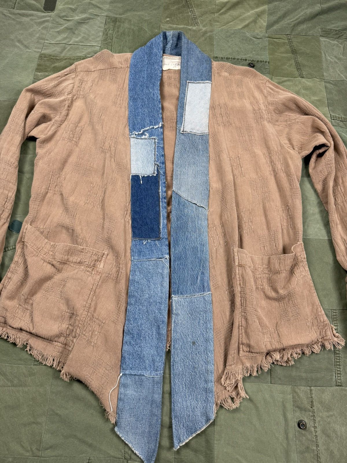 Greg Lauren Coco Open Weave GL1 Kimono Size US L / EU 52-54 / 3 - 2 Thumbnail