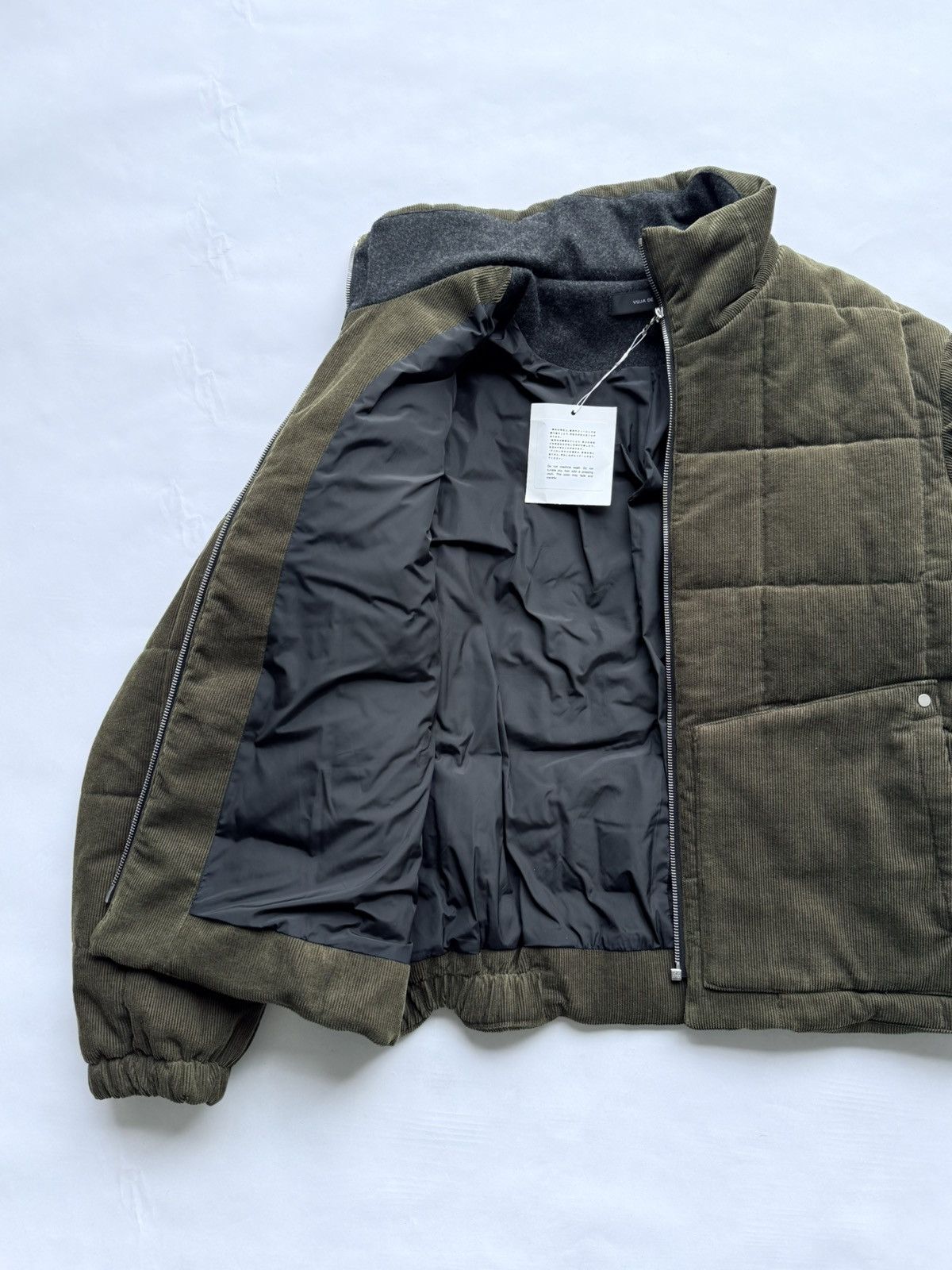 Vuja De VUJADE Quilted Corduroy Puffer in Cotton/Wool-Cashmere Size US M / EU 48-50 / 2 - 4 Thumbnail