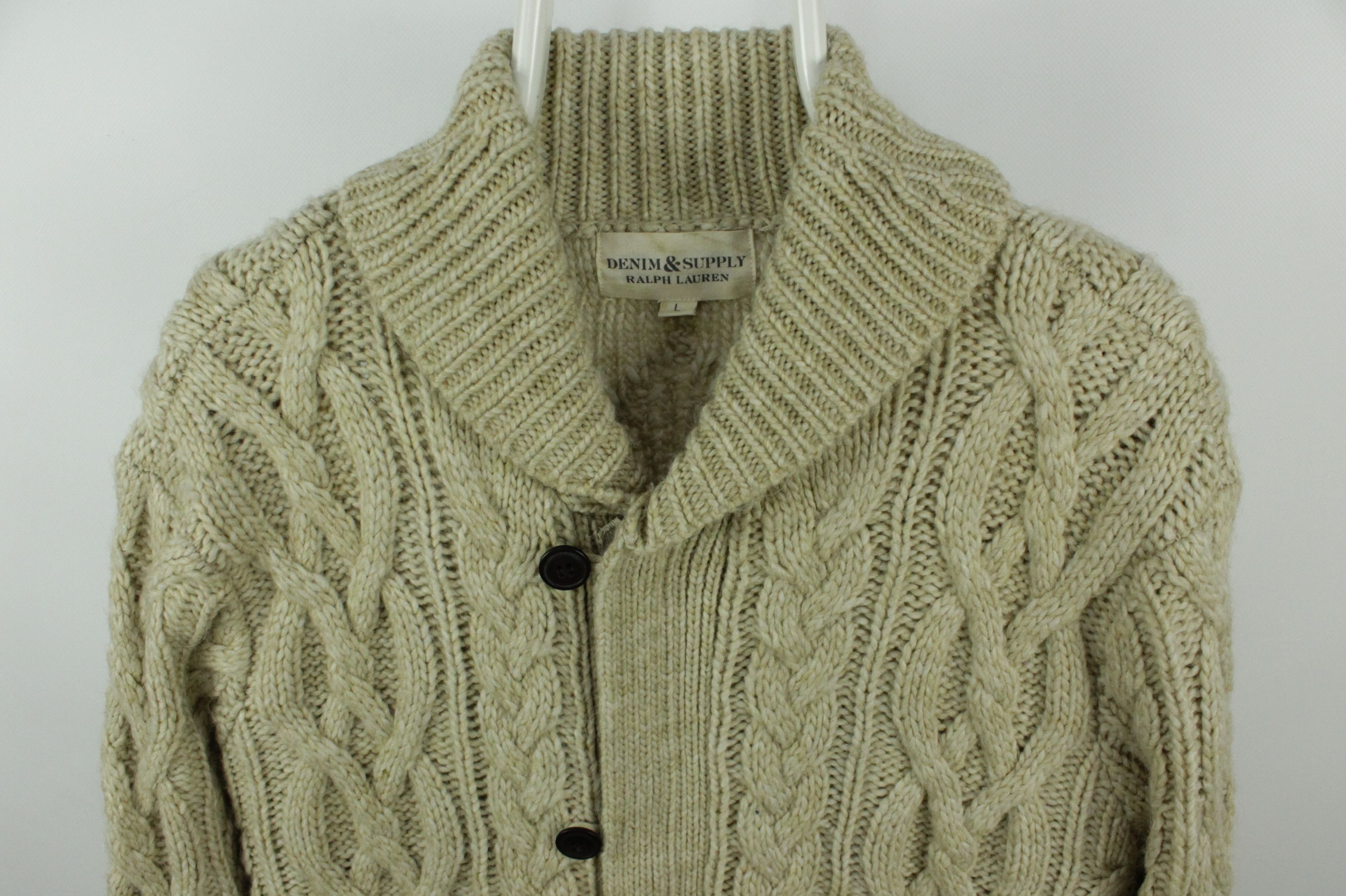 Denim & Supply Ralph Lauren Denim And Supply Ralph Lauren Knit Alpaca Wool Cardigan Size US L / EU 52-54 / 3 - 2 Thumbnail