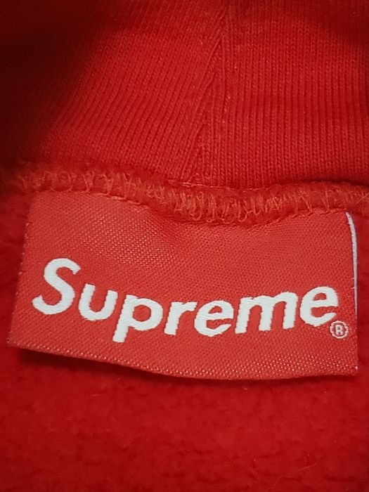 Supreme Supreme Raised Embroidery Hooded Sweatshirt | Grailed