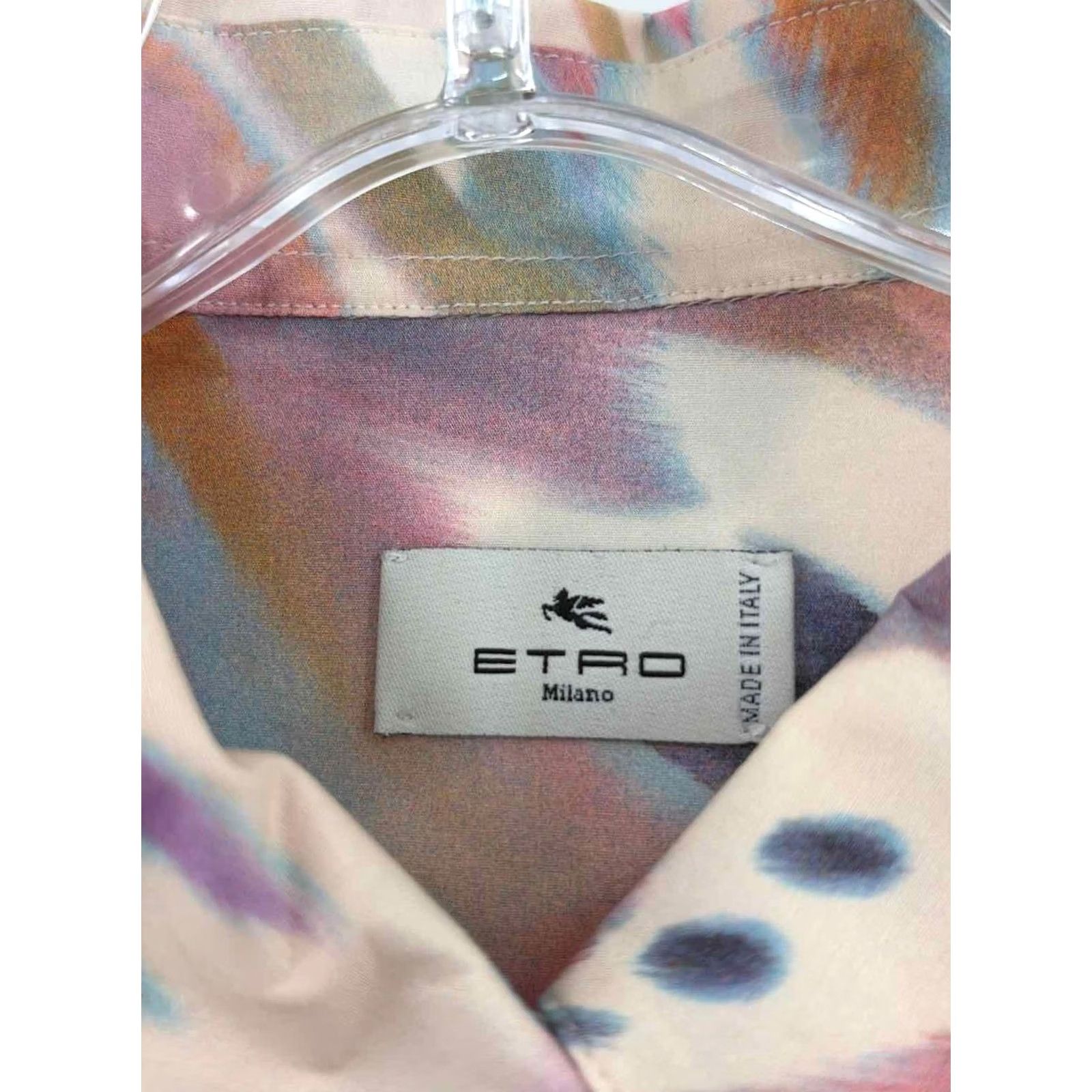 Etro Etro Button Down Shirt Pink 46 Regular Womens (Pre-Owned) Size L / US 10 / IT 46 - 3 Thumbnail