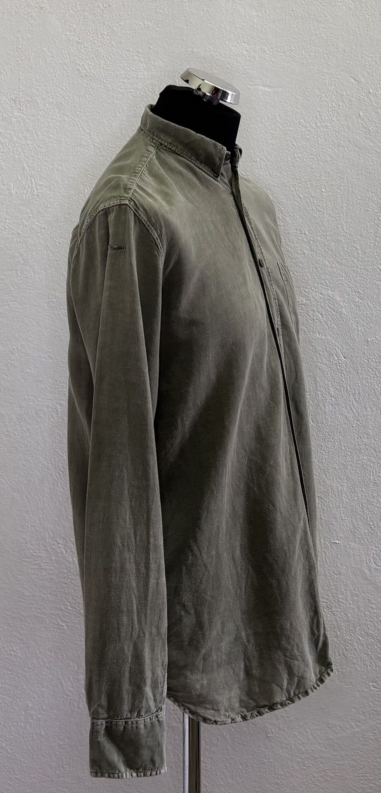 Our Legacy OUR Legacy Khaki shirt Linen size 48 Size US M / EU 48-50 / 2 - 4 Thumbnail