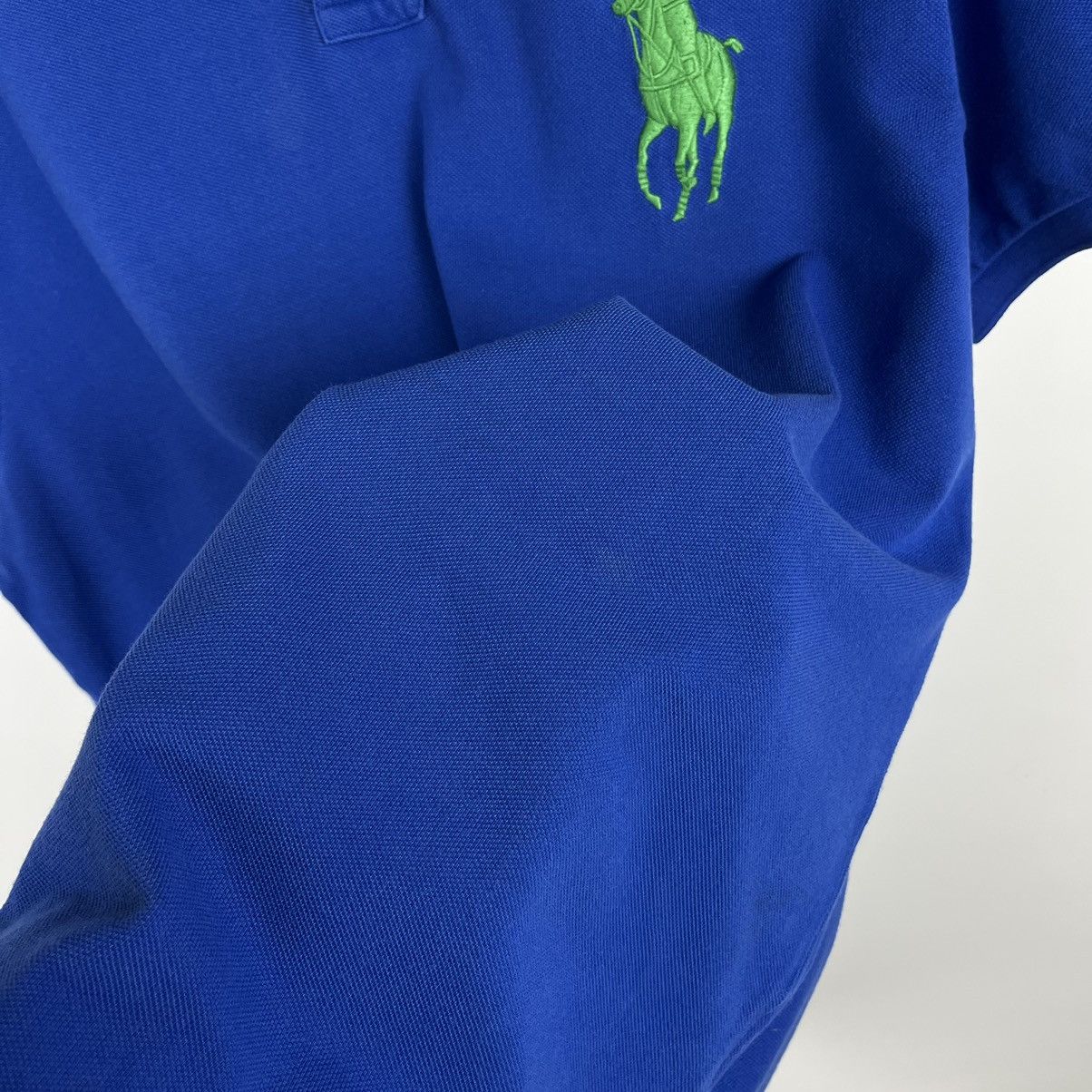 Polo Ralph Lauren Vintage Polo Ralph Lauren 3 big logo polo shirt 90’s Size US XL / EU 56 / 4 - 14 Thumbnail
