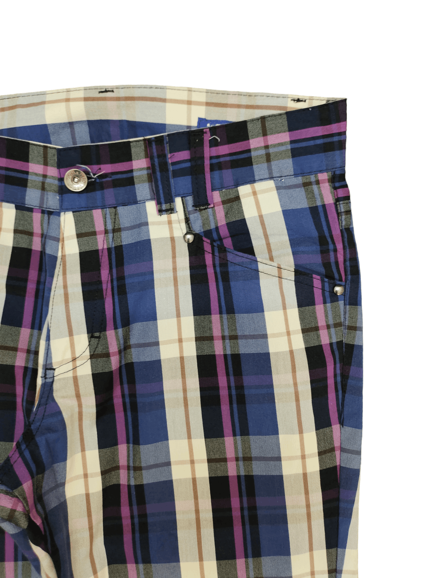 semanticdesign Vintage Semantic Design Checkered Plain Trouser Pants Size US 31 - 3 Thumbnail