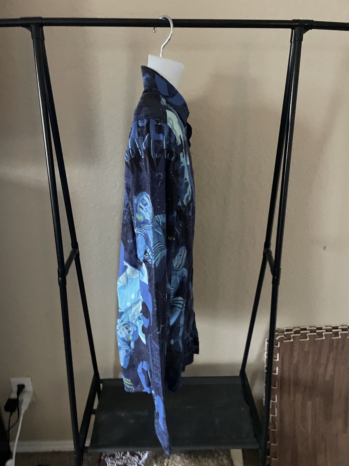Patrizia Pepe Blue Space Pete Slim Fit nwt 163.00 Size US S / EU 44-46 / 1 - 6 Thumbnail