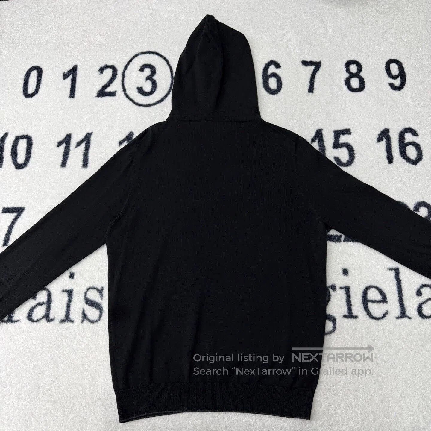 Louis Vuitton LV Black Embossed 3D Logo Knit Hoodie. Size US L / EU 52-54 / 3 - 3 Thumbnail