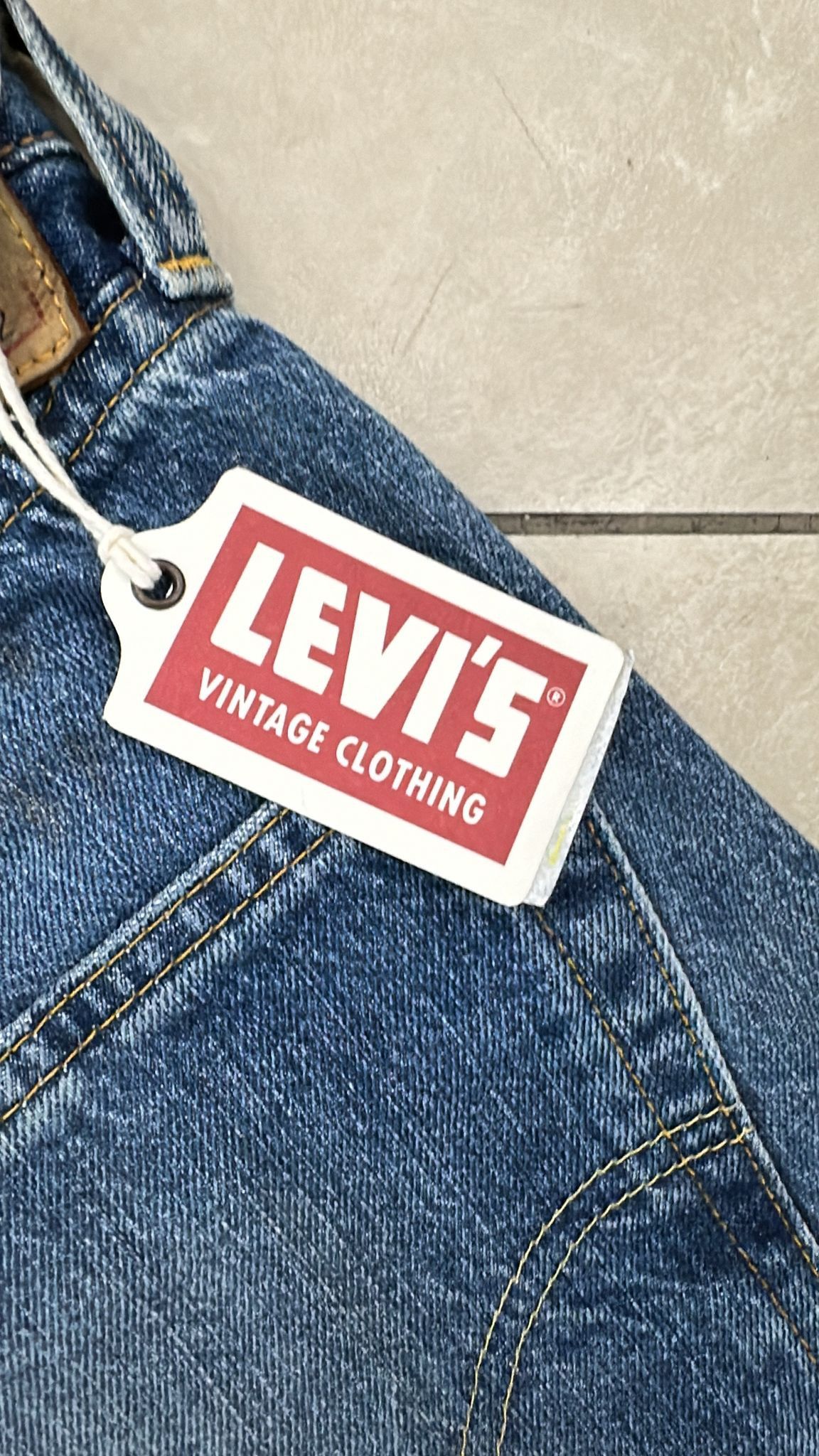 Levi's Vintage Clothing Levis LVC SAMPLE 501XX 1947 Selvedge Jeans W32/L32 Size US 32 / EU 48 - 3 Thumbnail