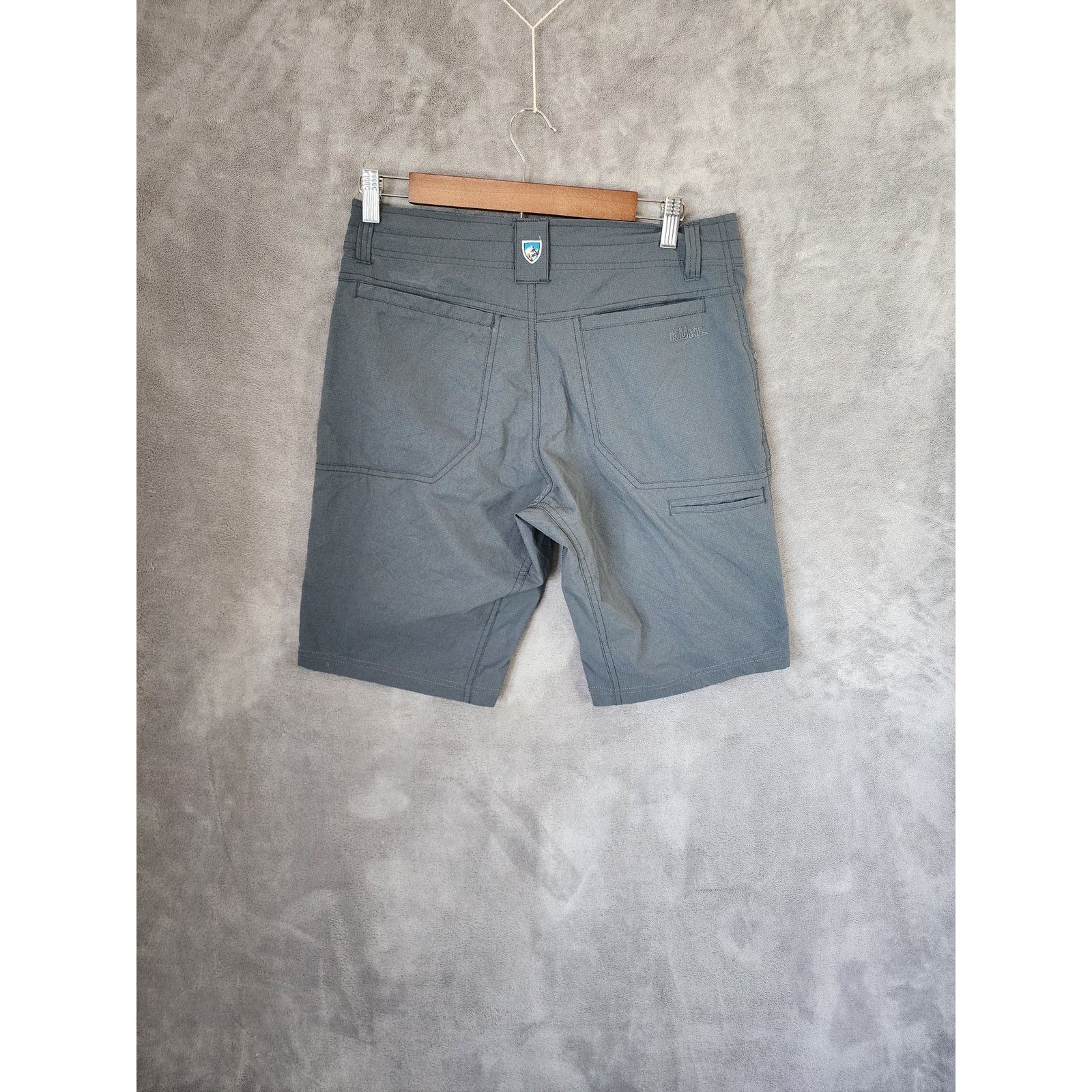 Kuhl KUHL Men's Size 32 Gray Tech Cargo Shorts RN108845 Size US 32 / EU 48 - 2 Thumbnail