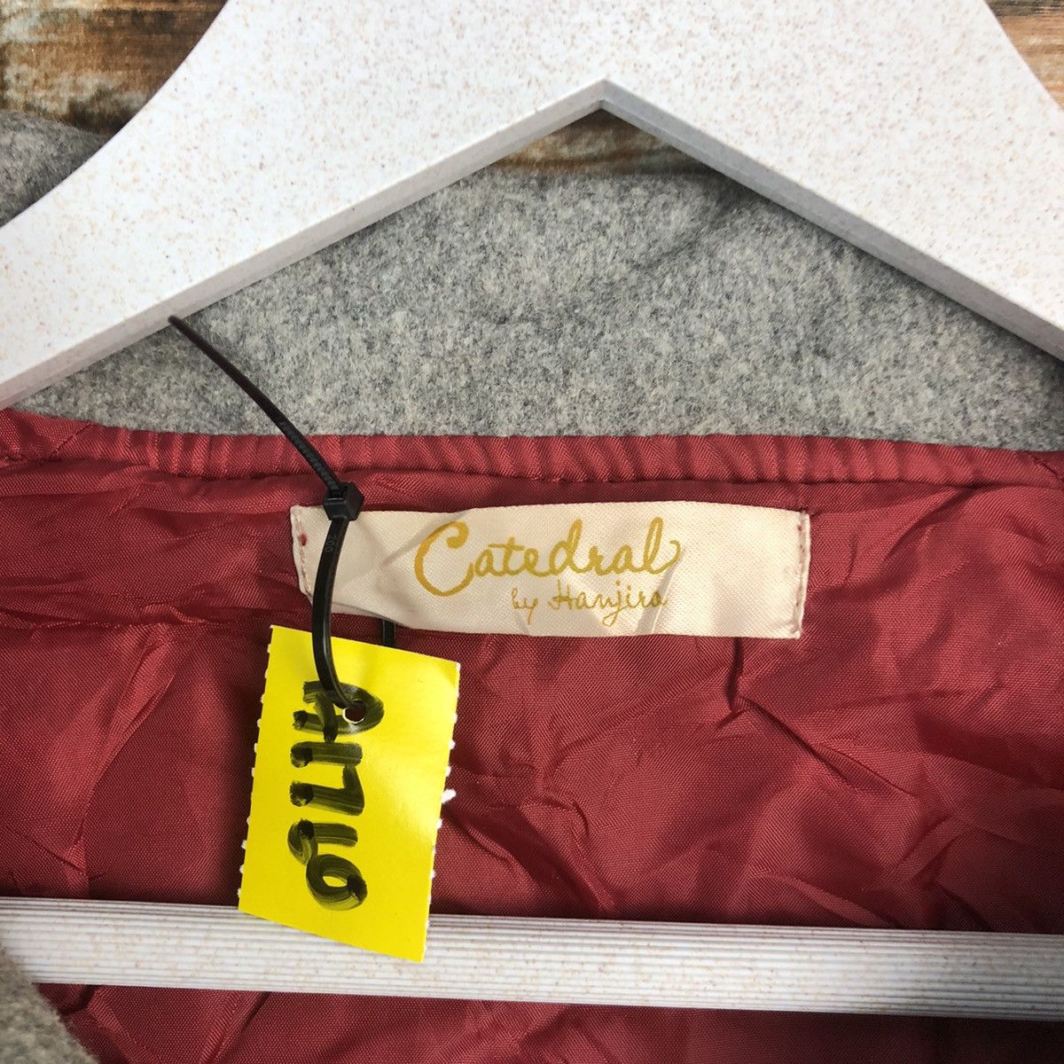 Japanese Brand Cate D Lard Red Bombers varsity Jacket #A1760 Size S / US 4 / IT 40 - 10 Thumbnail