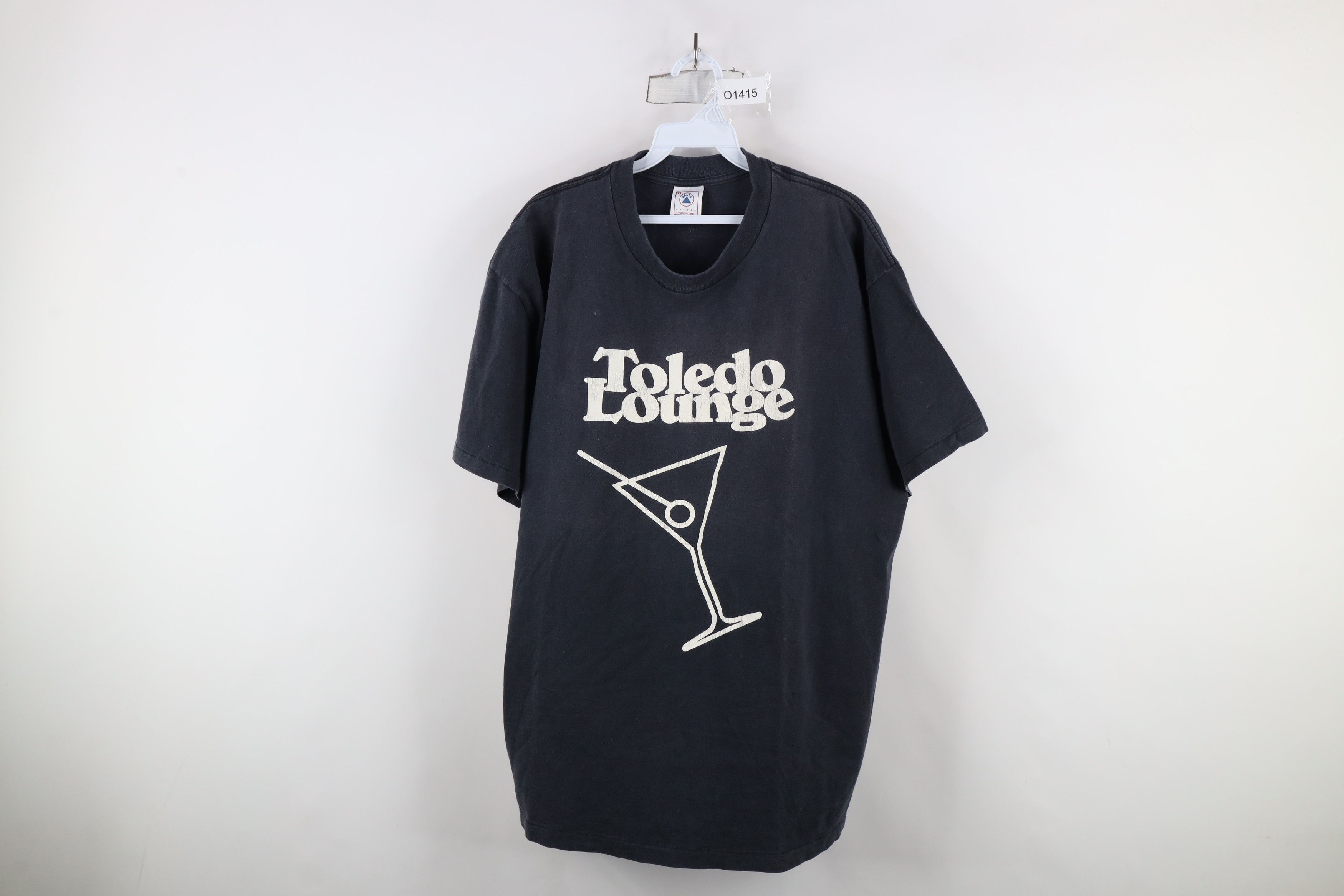 Vintage Vintage 90s Toledo Lounge Washington DC Martini T-Shirt USA Size US XL / EU 56 / 4 - 1 Thumbnail