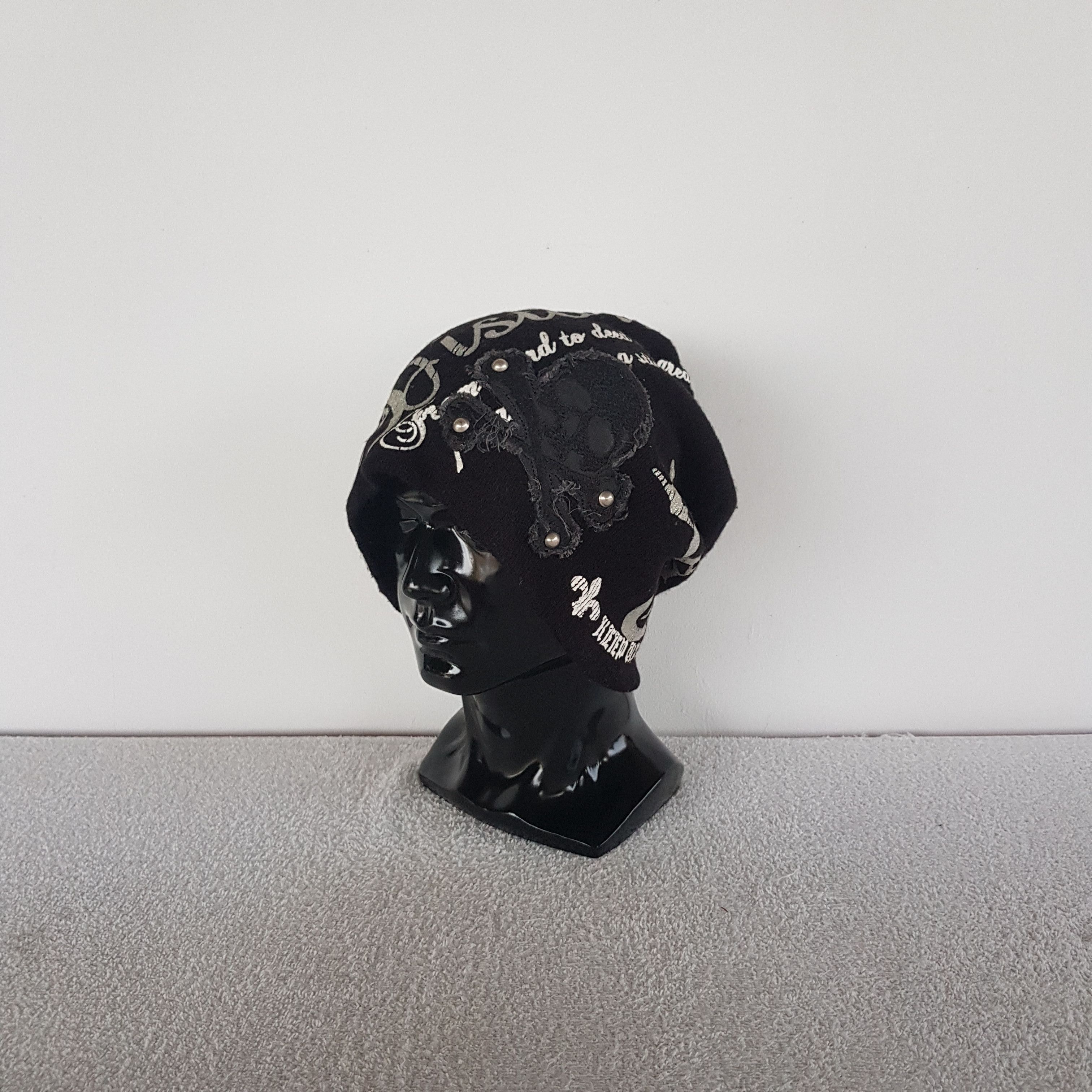 Vintage Japanese Skulls Beanie Snow Caps Ski Hats.