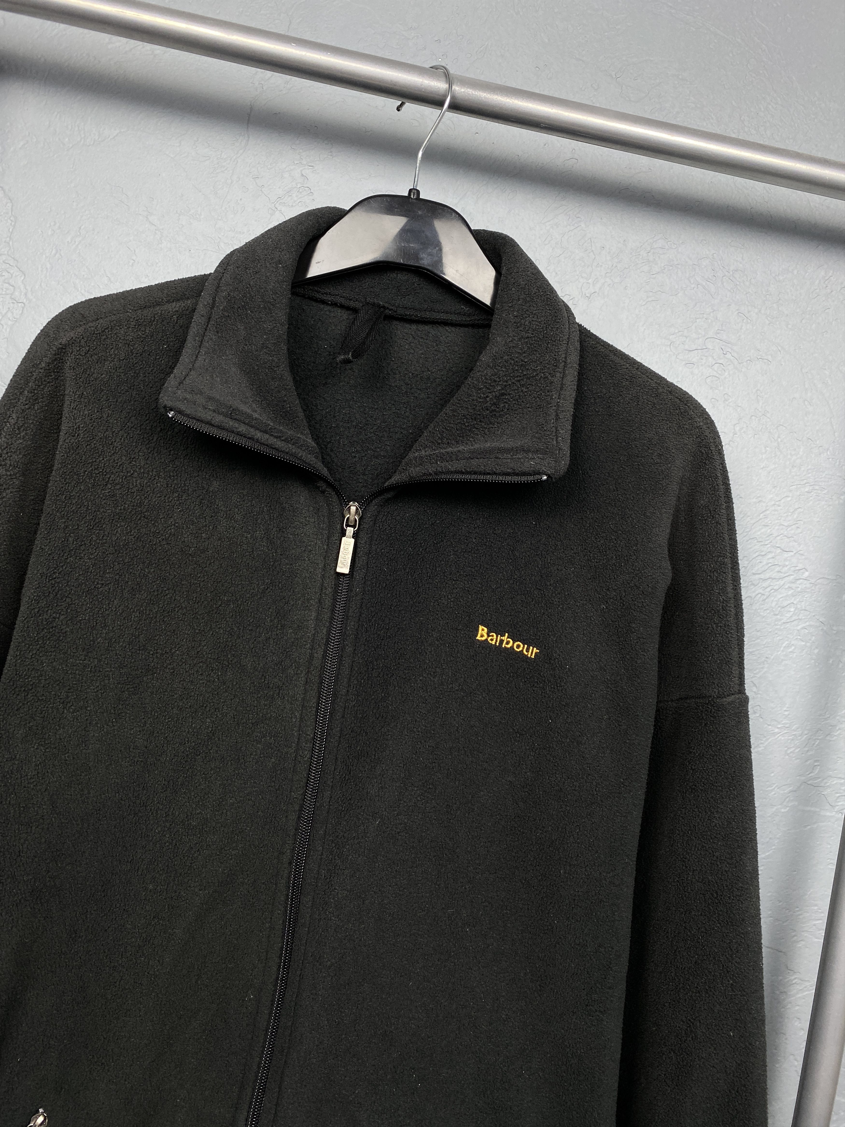 Barbour Barbour Vintage Mens Full Zip Fleece Jacket Size US XL / EU 56 / 4 - 2 Thumbnail