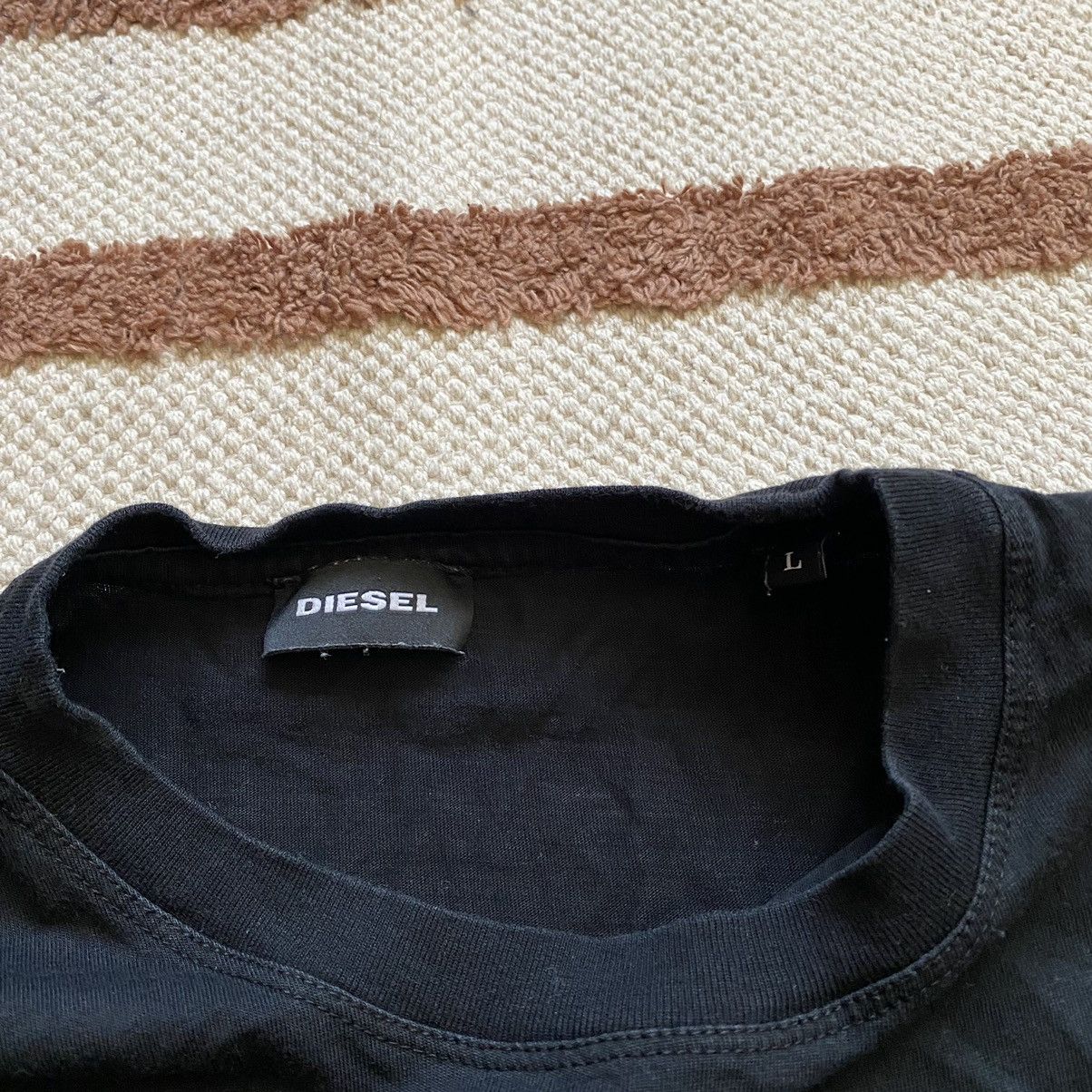 Diesel DIESEL Y2K FOR SUCCESSFUL LIVING BIG LOGO T SHIRT Size US L / EU 52-54 / 3 - 4 Thumbnail