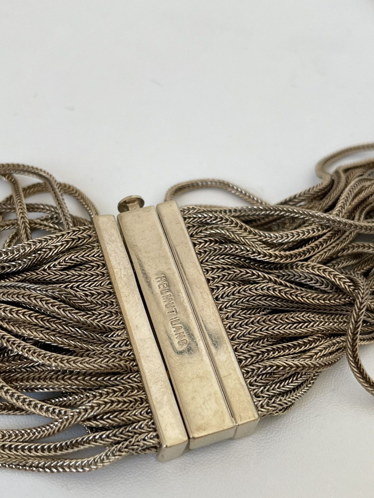 Helmut Lang Helmut Lang 90s Gold Chains Belt Size ONE SIZE - 3 Thumbnail