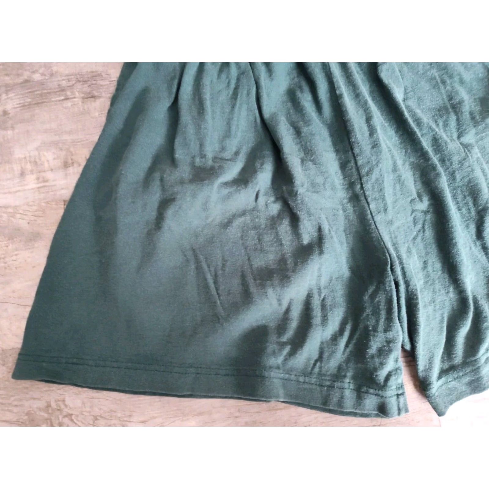 American Apparel VINTAGE Yogi Bear Jellystone Park Green Shorts Men 2XL Activewear USA Made Elastic Waist Size US 39 - 4 Thumbnail