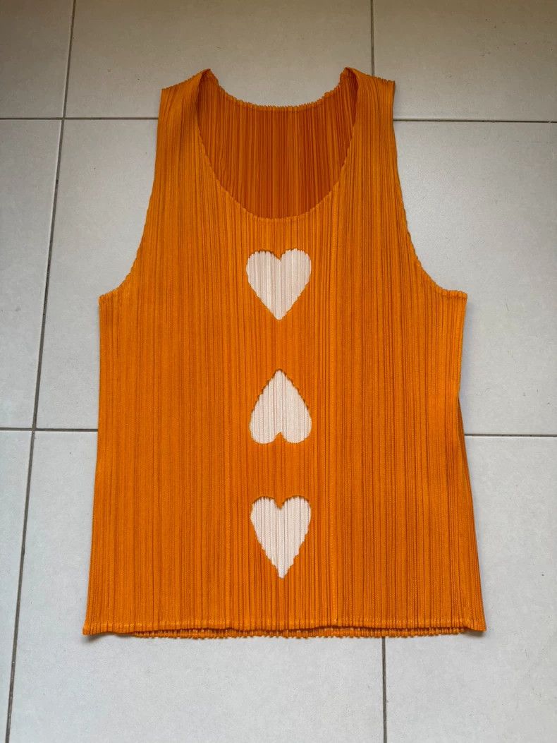 Issey Miyake Issey Miyake size:one size Orange double-layer heart-shape Size XS / US 0-2 / IT 36-38 - 1 Thumbnail