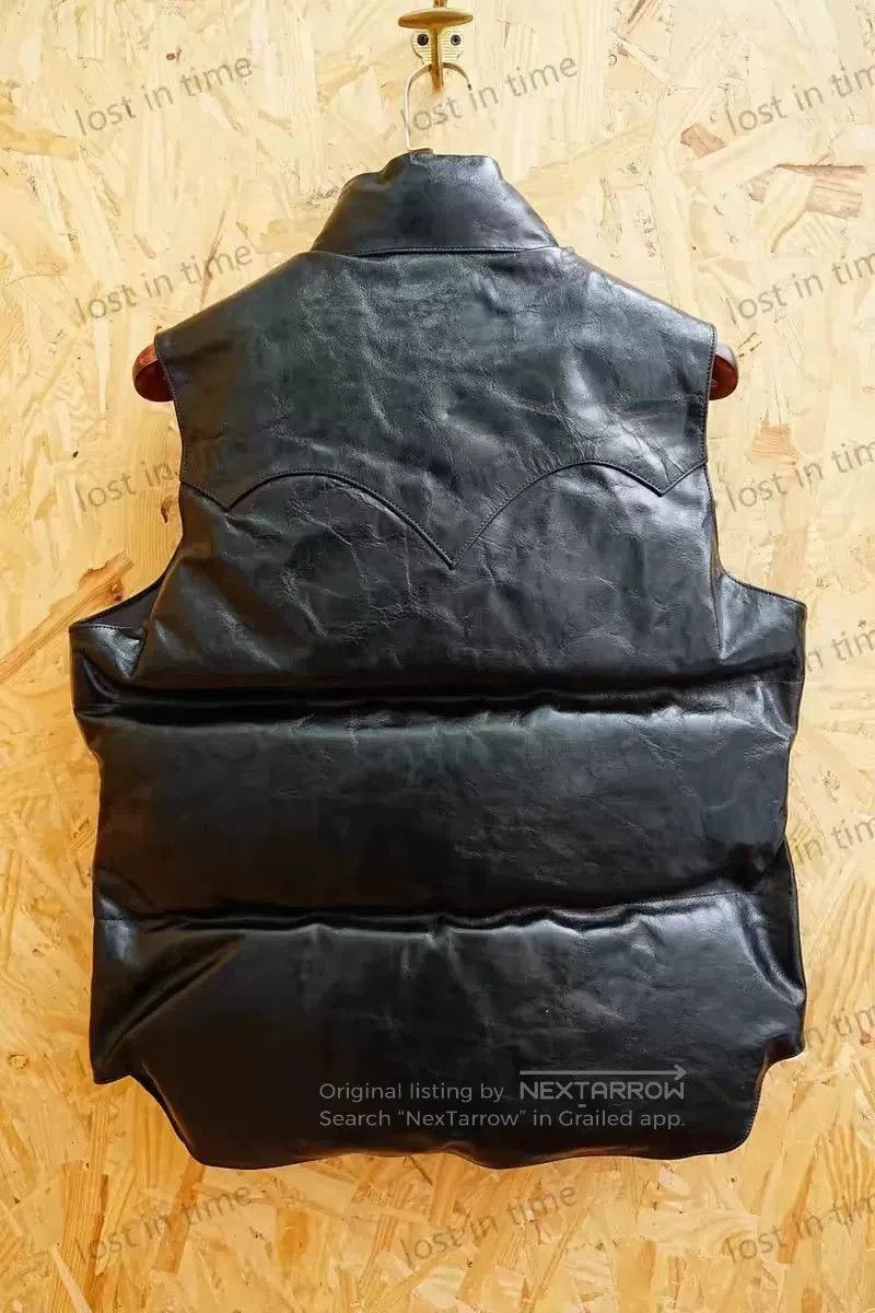 Rainbow Country Rainbow Country Black Horsehide Down Vest. Size US S / EU 44-46 / 1 - 8 Thumbnail