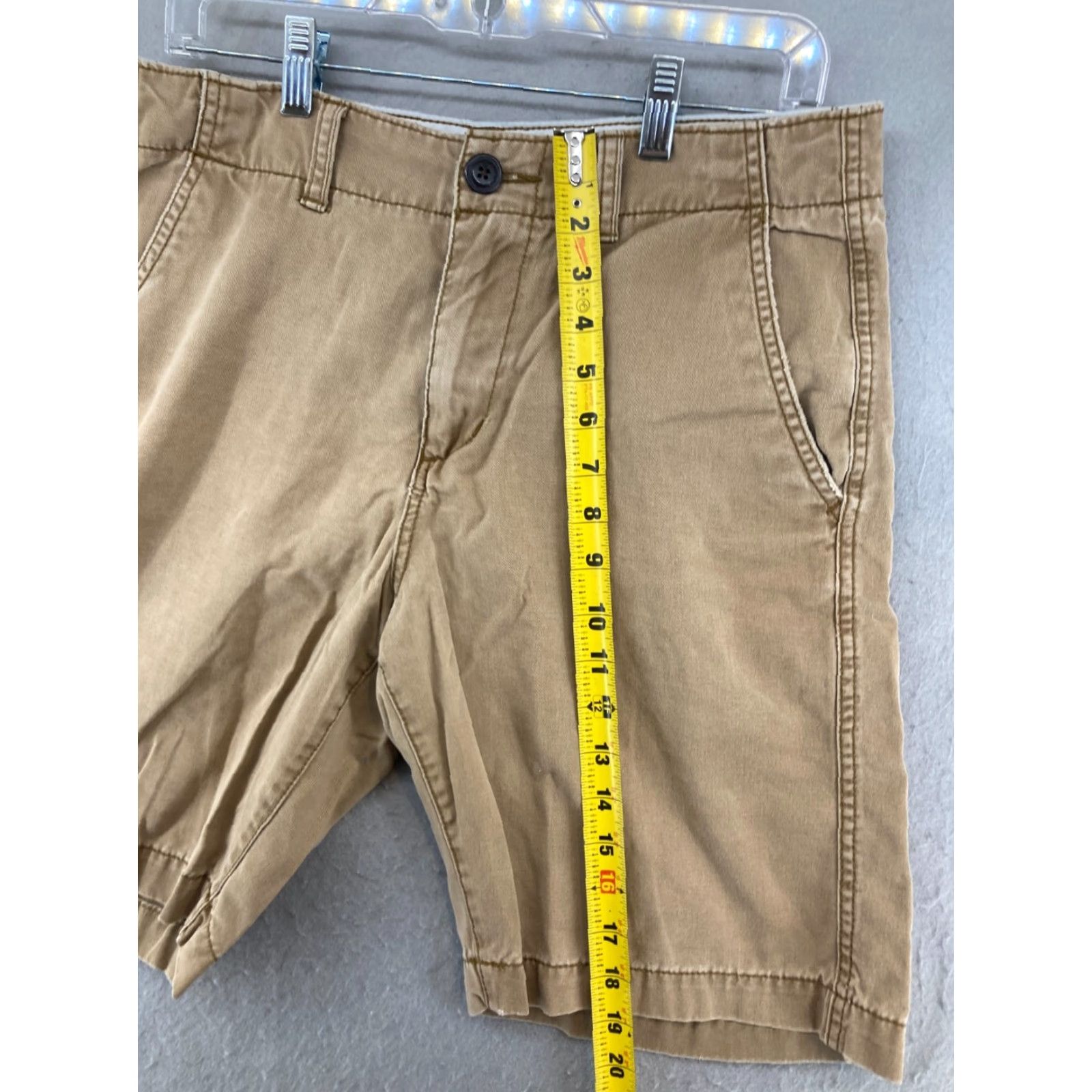 American Eagle Outfitters American Eagle Shorts Mens 30 Khaki Chino Preppy Outdoors Size US 30 / EU 46 - 3 Thumbnail