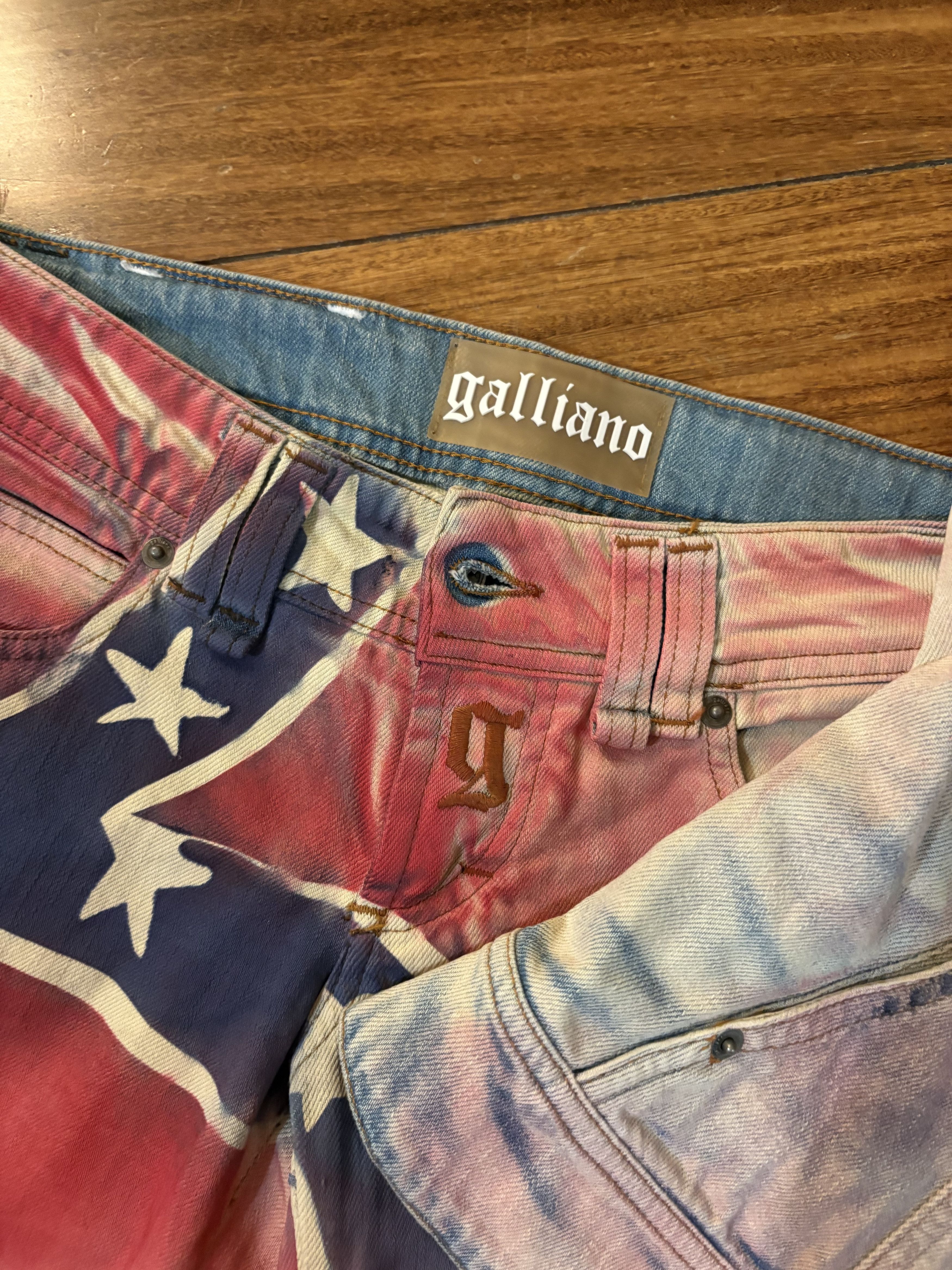 John Galliano John Galliano jeans with jeans vest 2009 Size 25" / US 0 / IT 36 - 3 Thumbnail