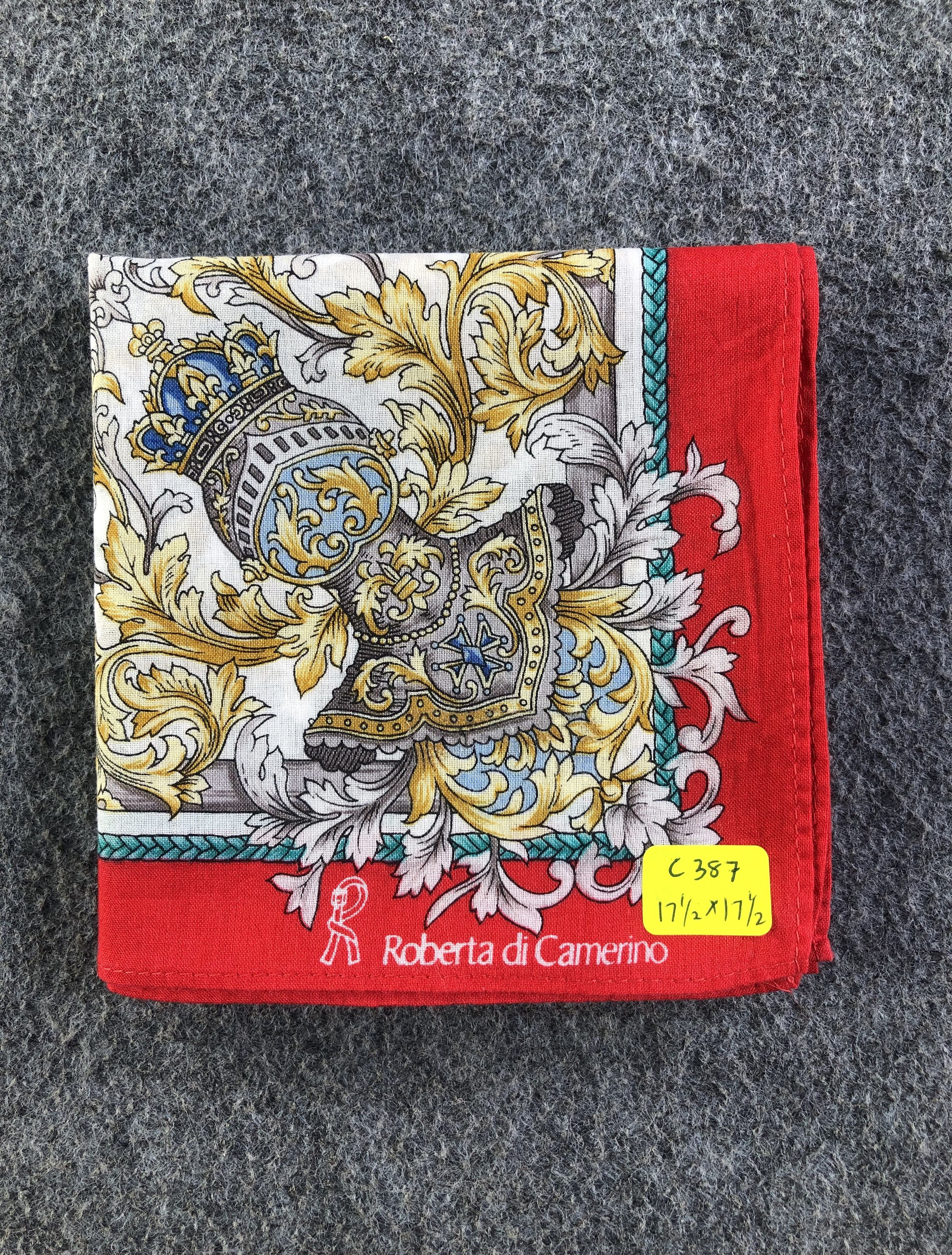 Roberta di Camerino Roberta Di Camerino Handkerchief / Bandana/ Neckerchief C387 Size ONE SIZE - 6 Thumbnail