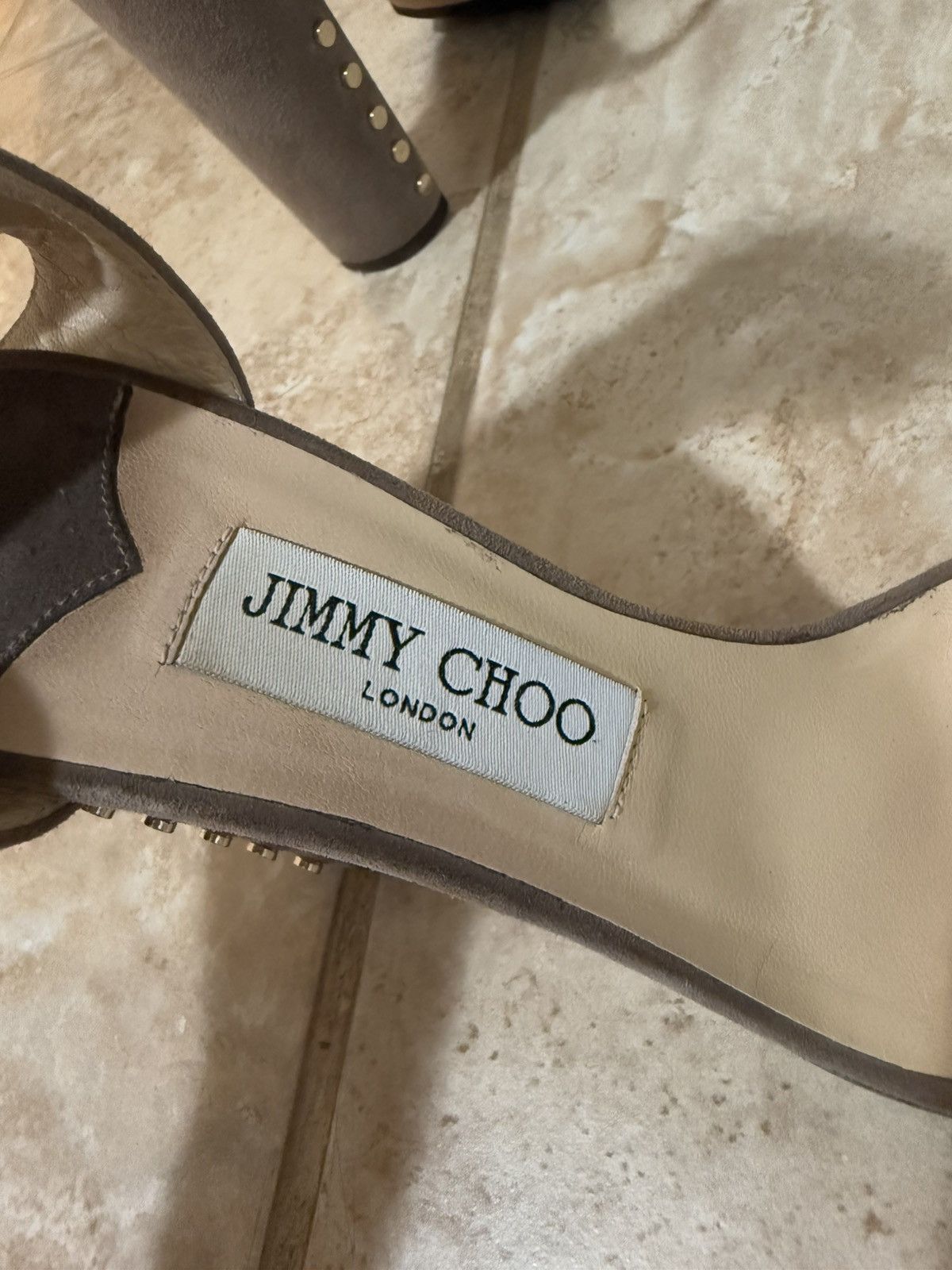 Jimmy Choo suede heeled High Heel Sandals Jimmy choo Size US 9 / IT 39 - 6 Thumbnail