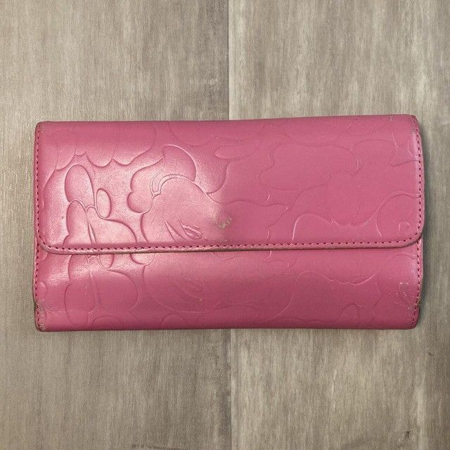 Bape BAPE CAMO embossed leather wallet pink a bathing ape NIGO Size ONE SIZE - 1 Thumbnail